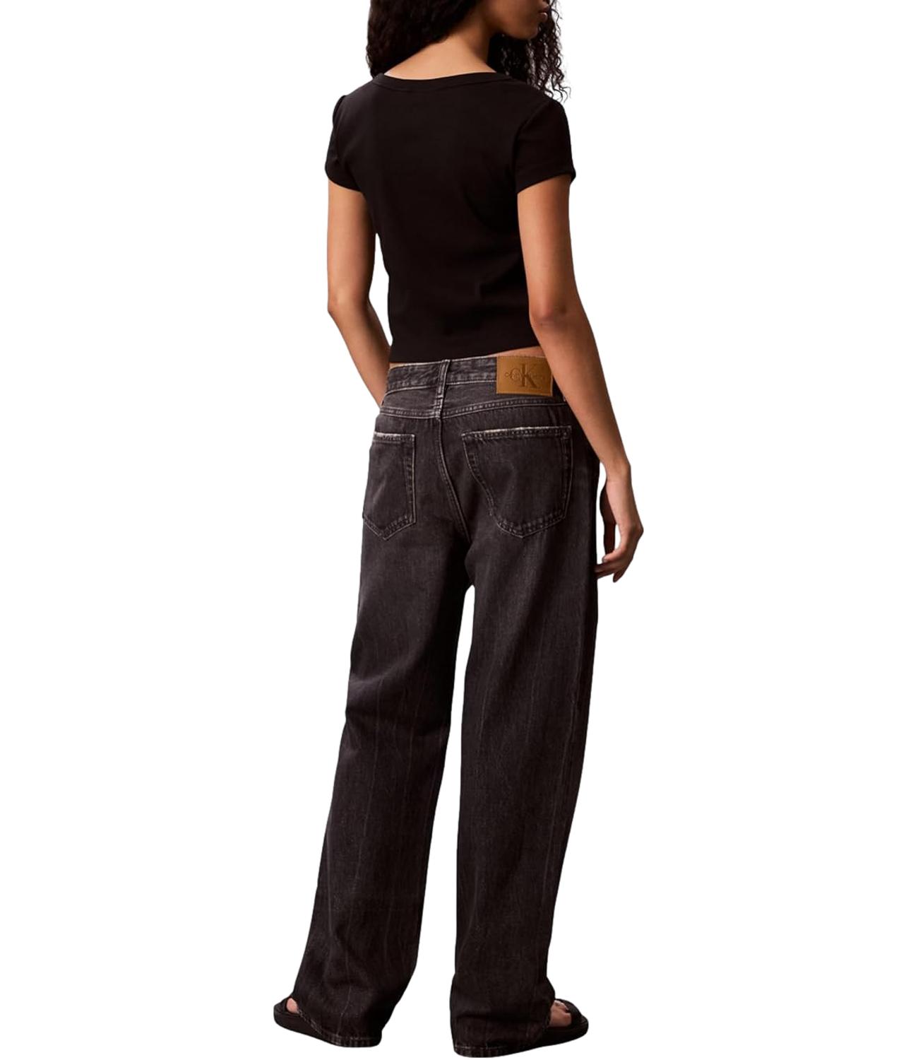 Calvin Klein T-Shirt da Donna - Black - Lv047c200g