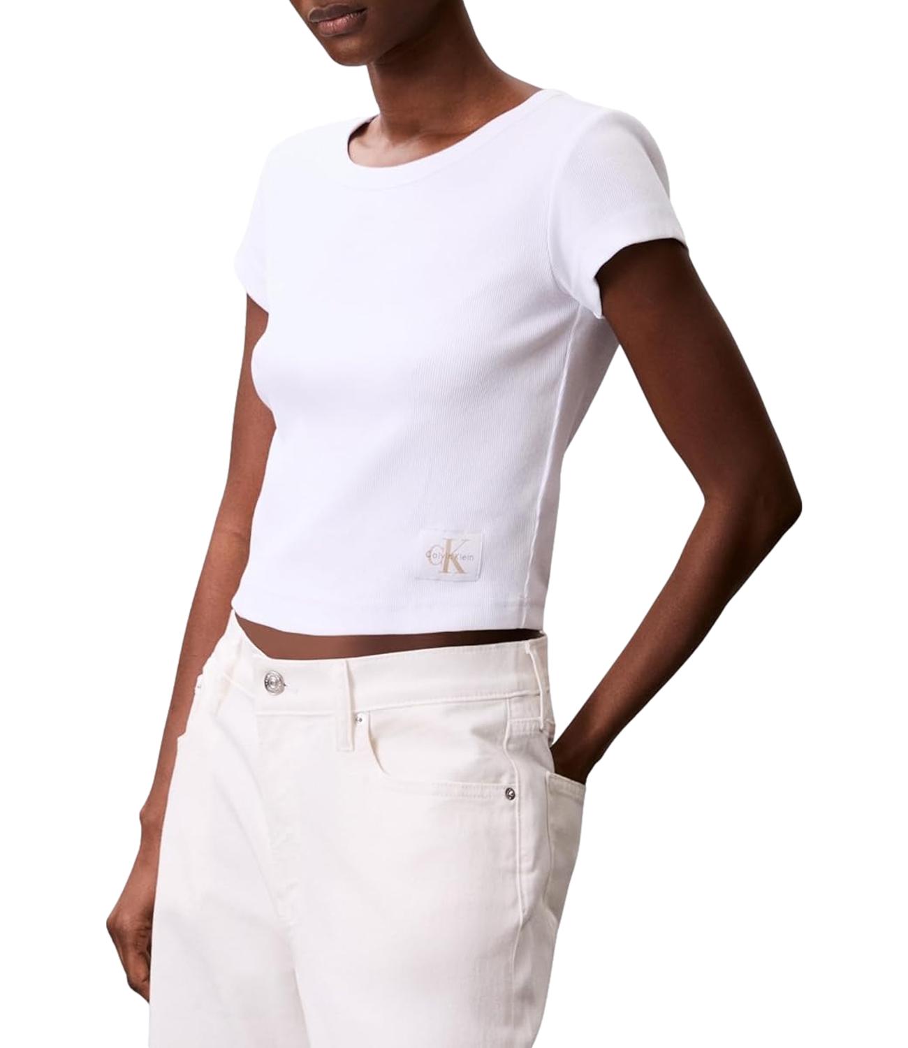 Calvin Klein T-Shirt da Donna - Yaa Bright White - Lv047c200g