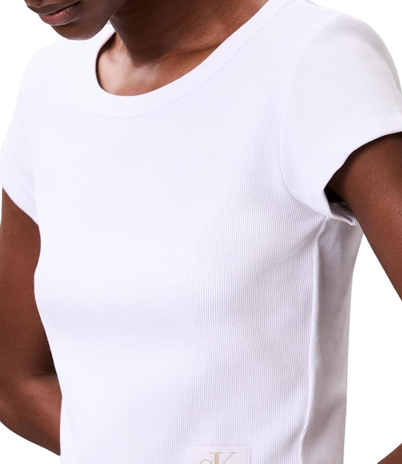 Calvin Klein T-Shirt da Donna - Yaa Bright White - Lv047c200g