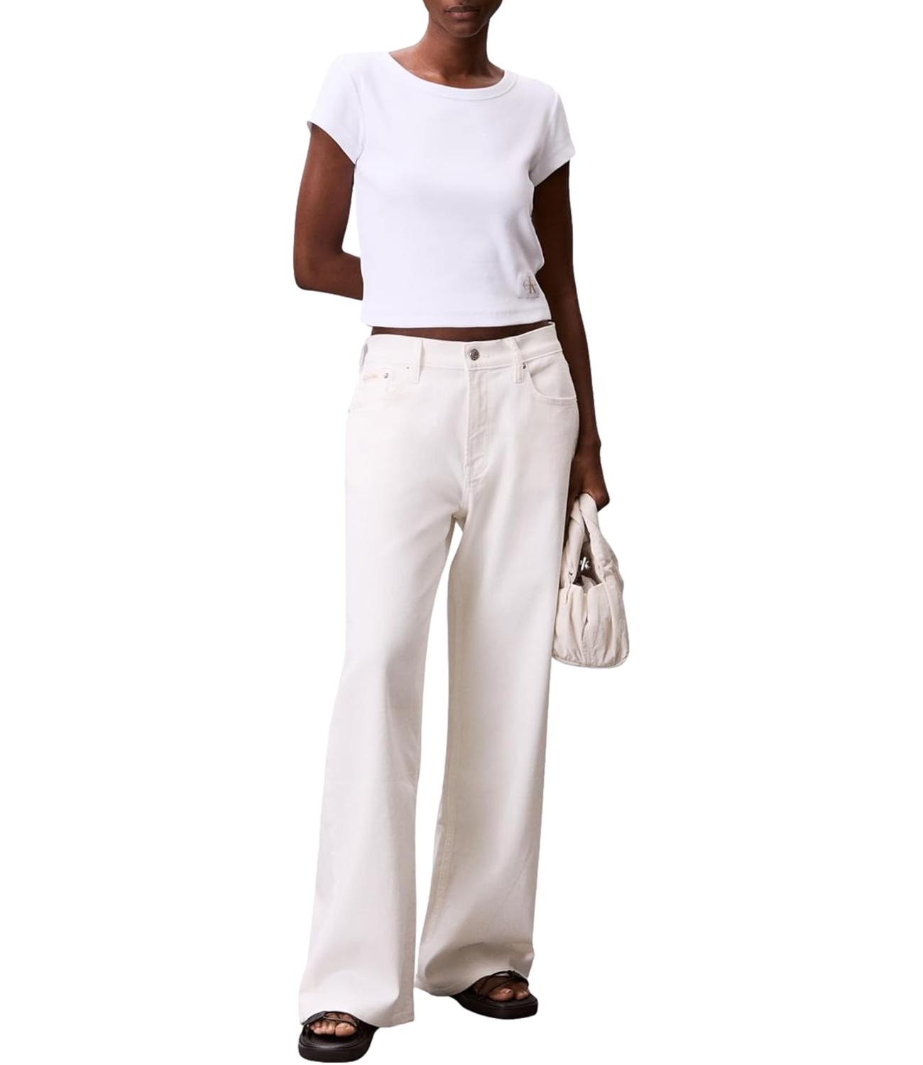 Calvin Klein T-Shirt da Donna - Yaa Bright White - Lv047c200g