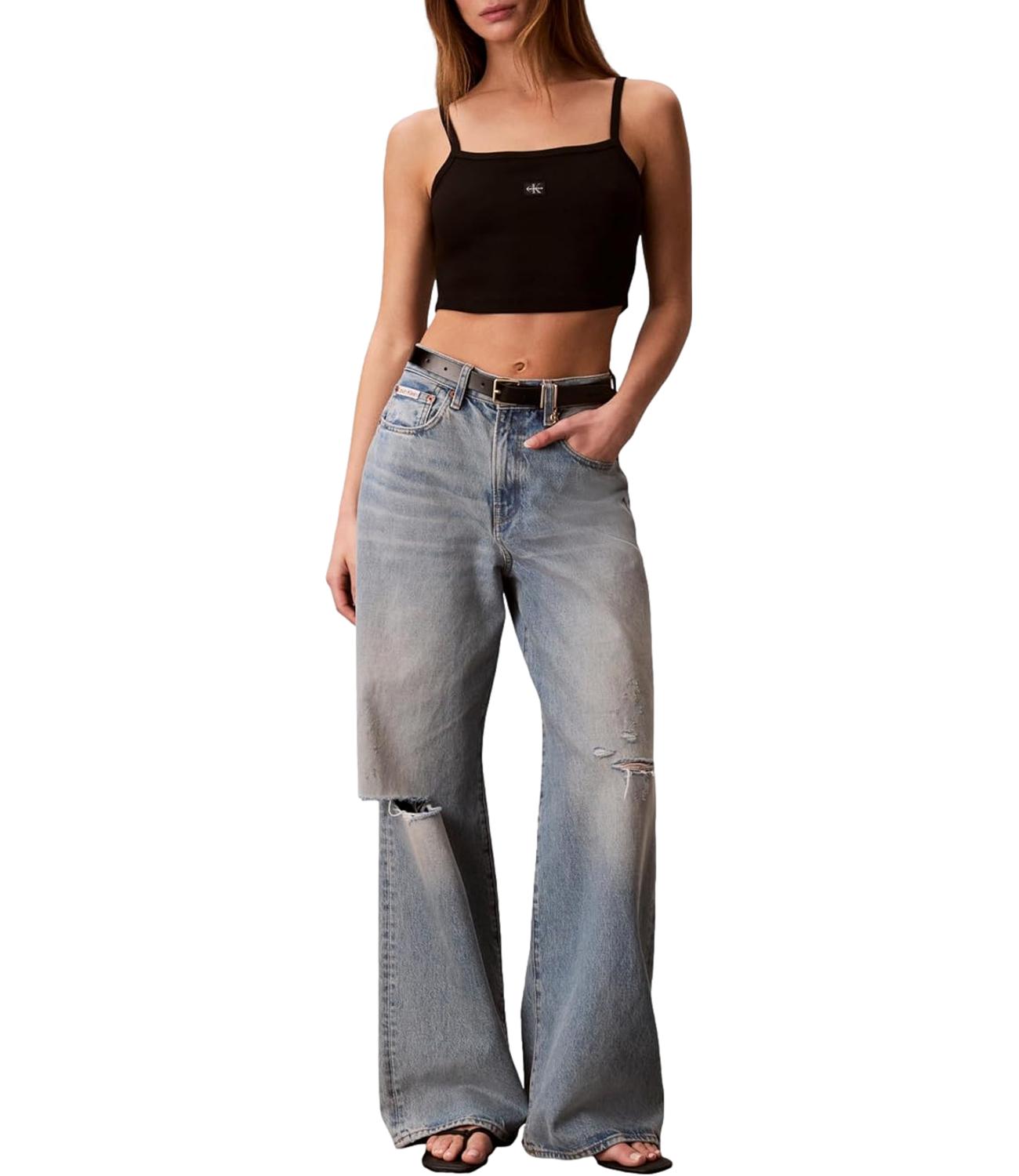 Calvin Klein Canotta da Donna - Black - Lv047f221g