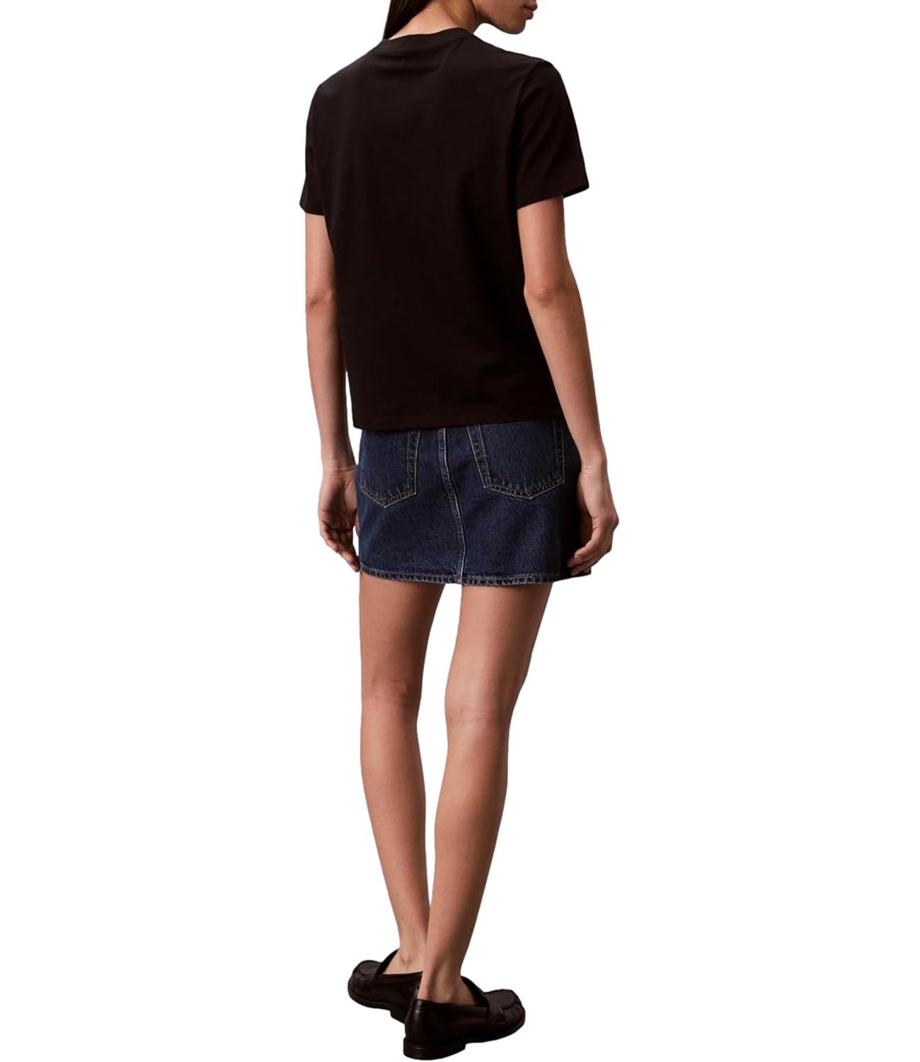 Calvin Klein T-Shirt da Donna - Black - Lv047f810g