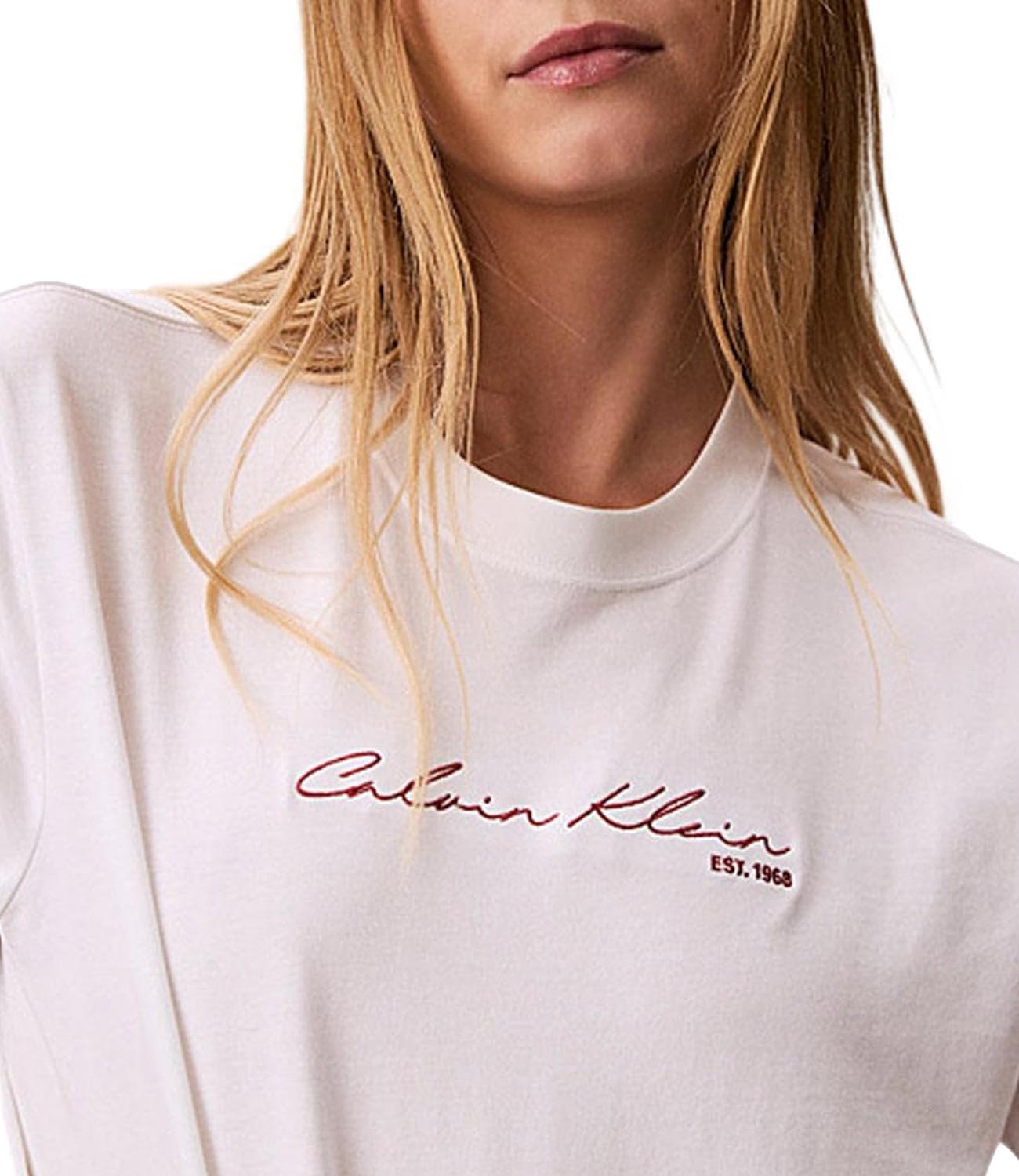 Calvin Klein T-Shirt da Donna - Yaf Bright White - Lv047f820g