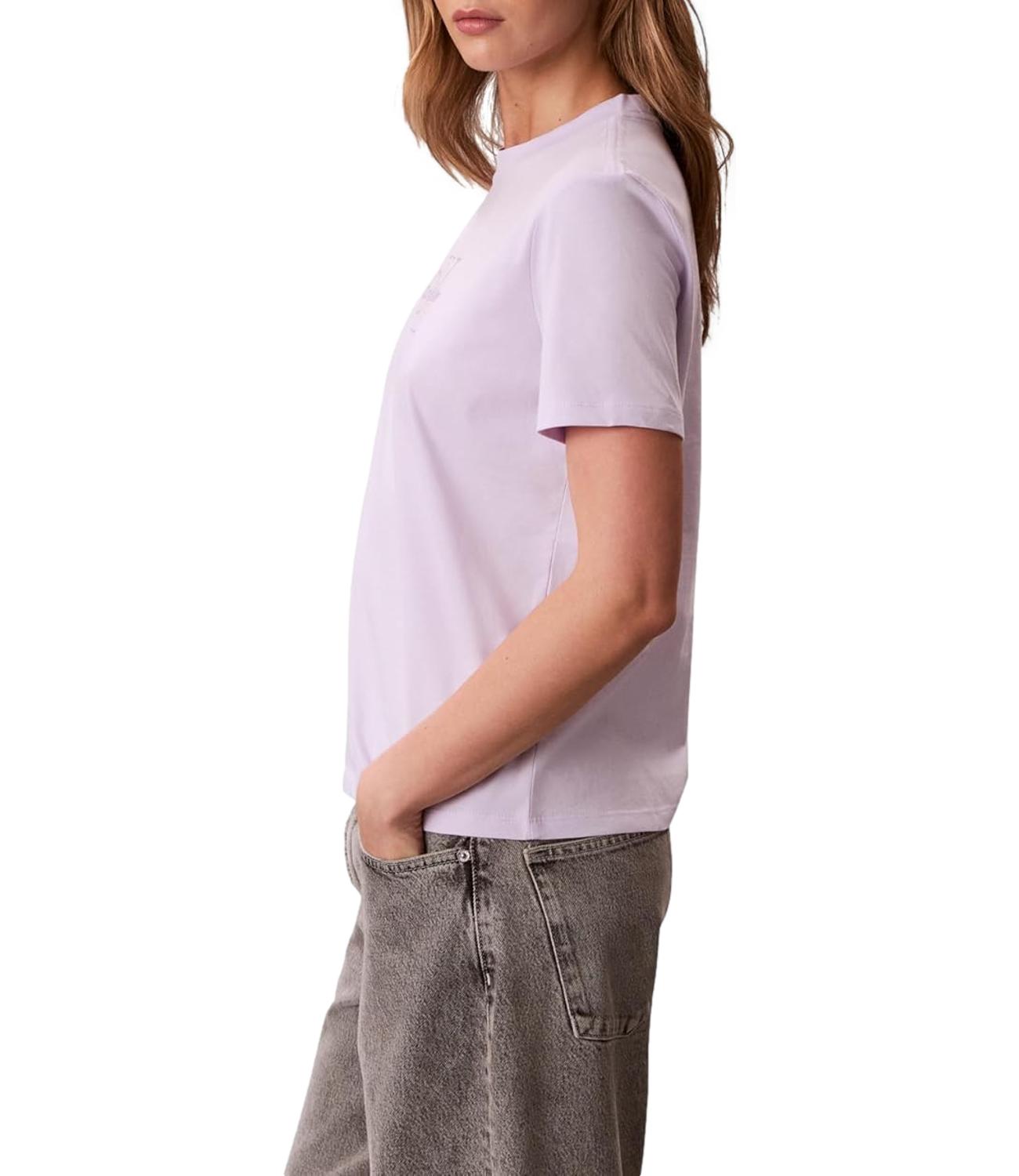 Calvin Klein T-Shirt da Donna - 3oq Island Lilac - Lv047f831g