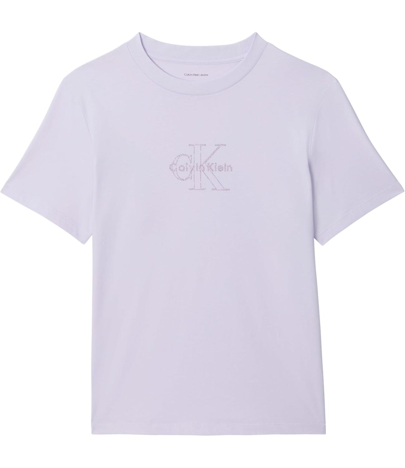 Calvin Klein T-Shirt da Donna - 3oq Island Lilac - Lv047f831g