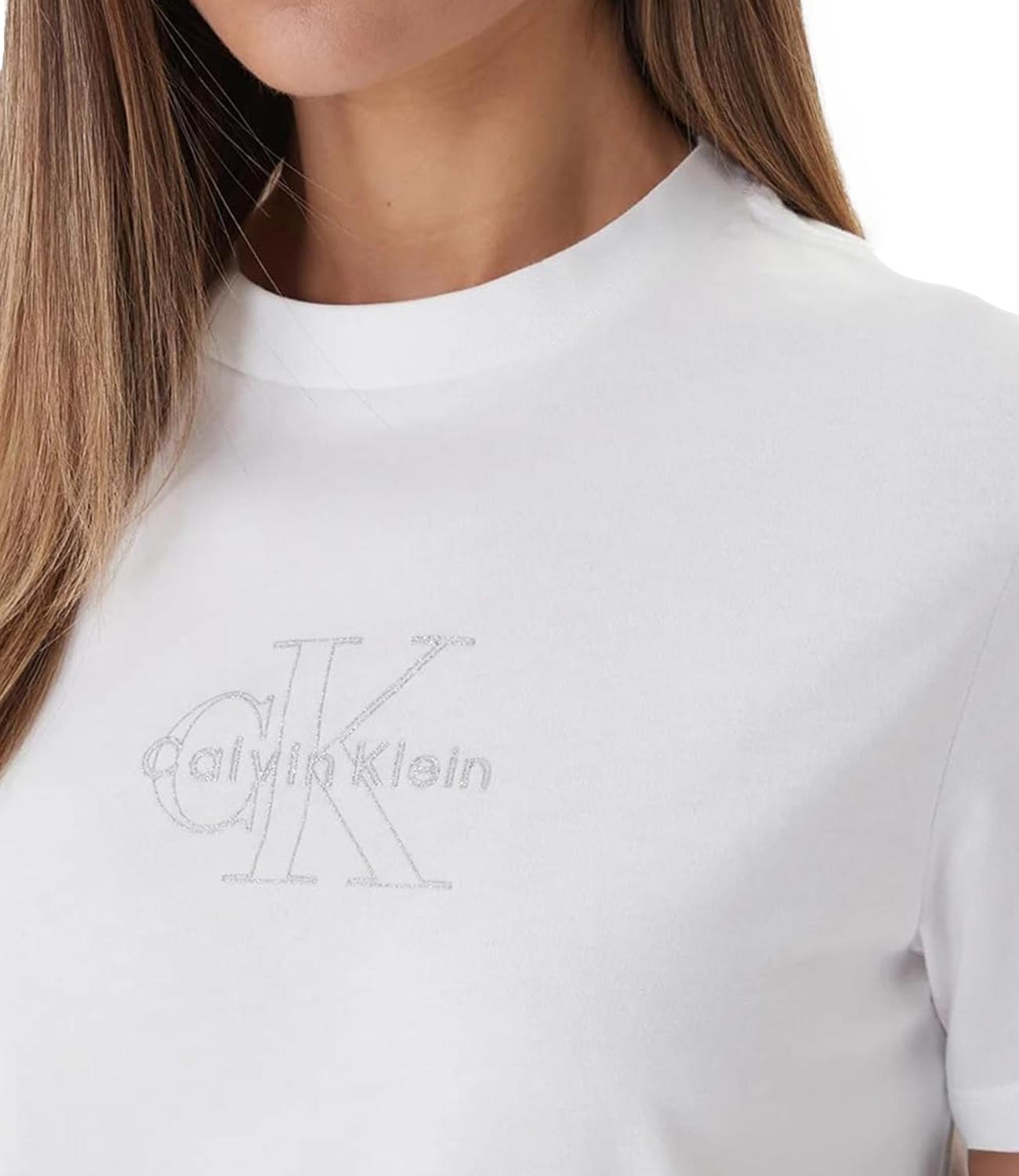 Calvin Klein T-Shirt da Donna - Yaf Bright White - Lv047f831g