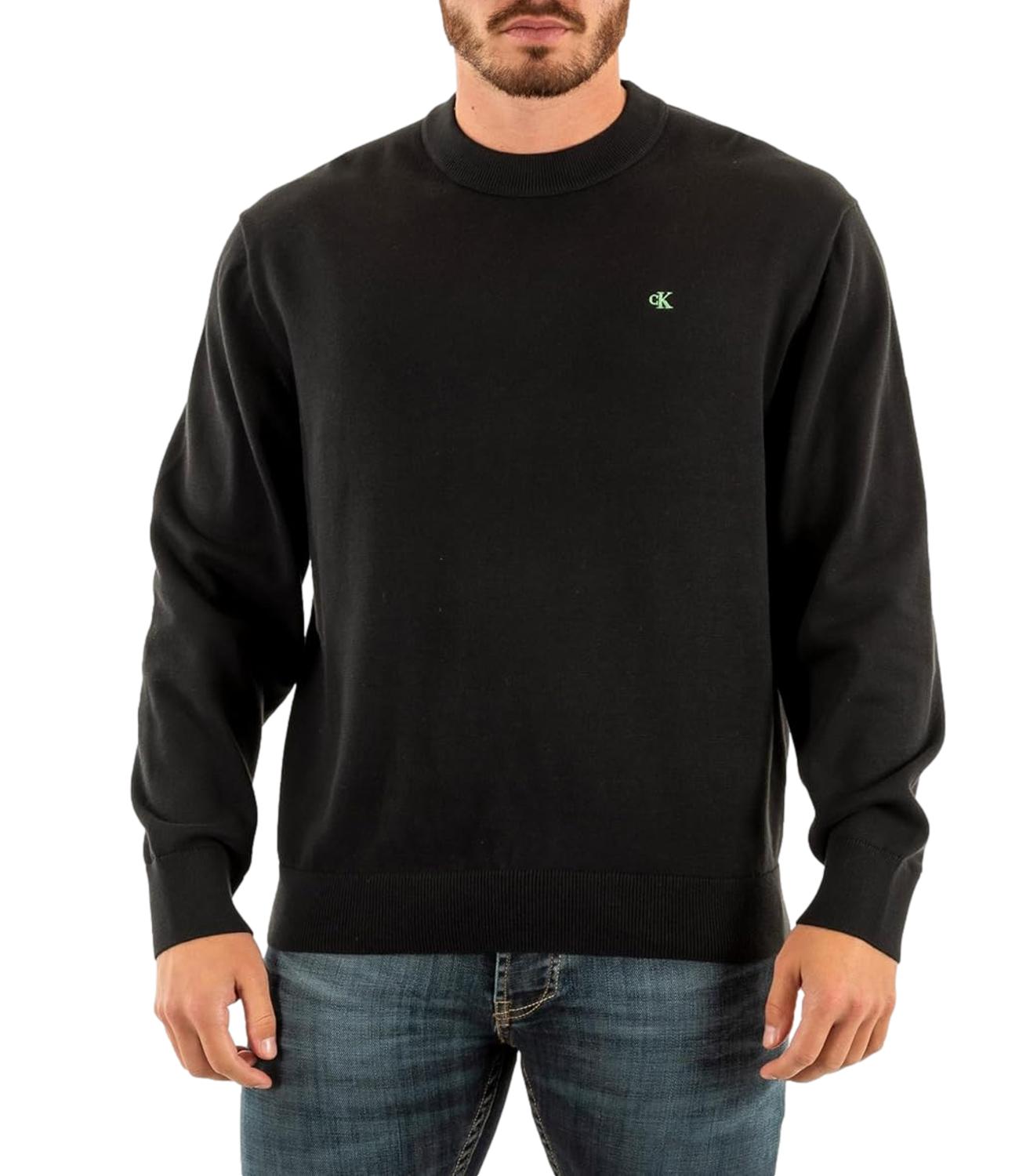 Calvin Klein Pullover da Uomo - Black - Lv04rc309g