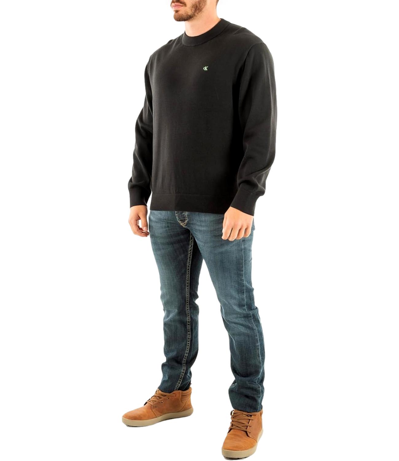 Calvin Klein Pullover da Uomo - Black - Lv04rc309g