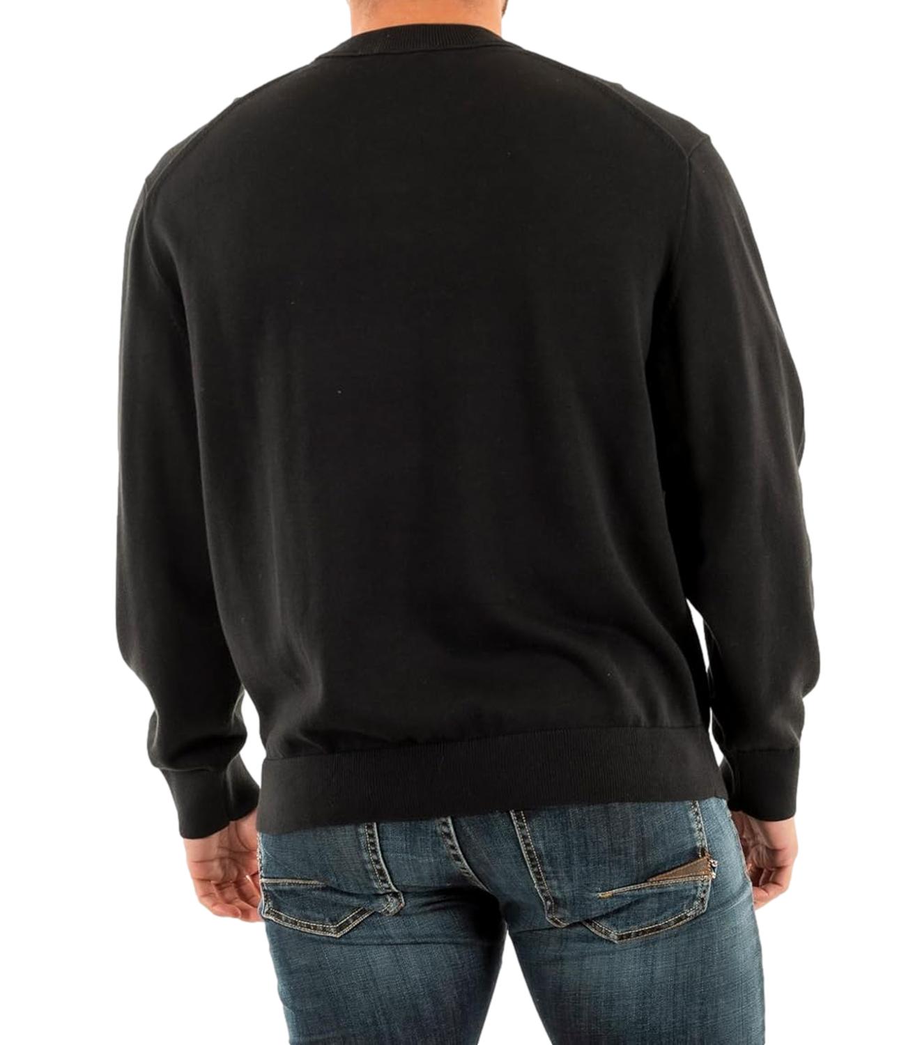 Calvin Klein Pullover da Uomo - Black - Lv04rc309g