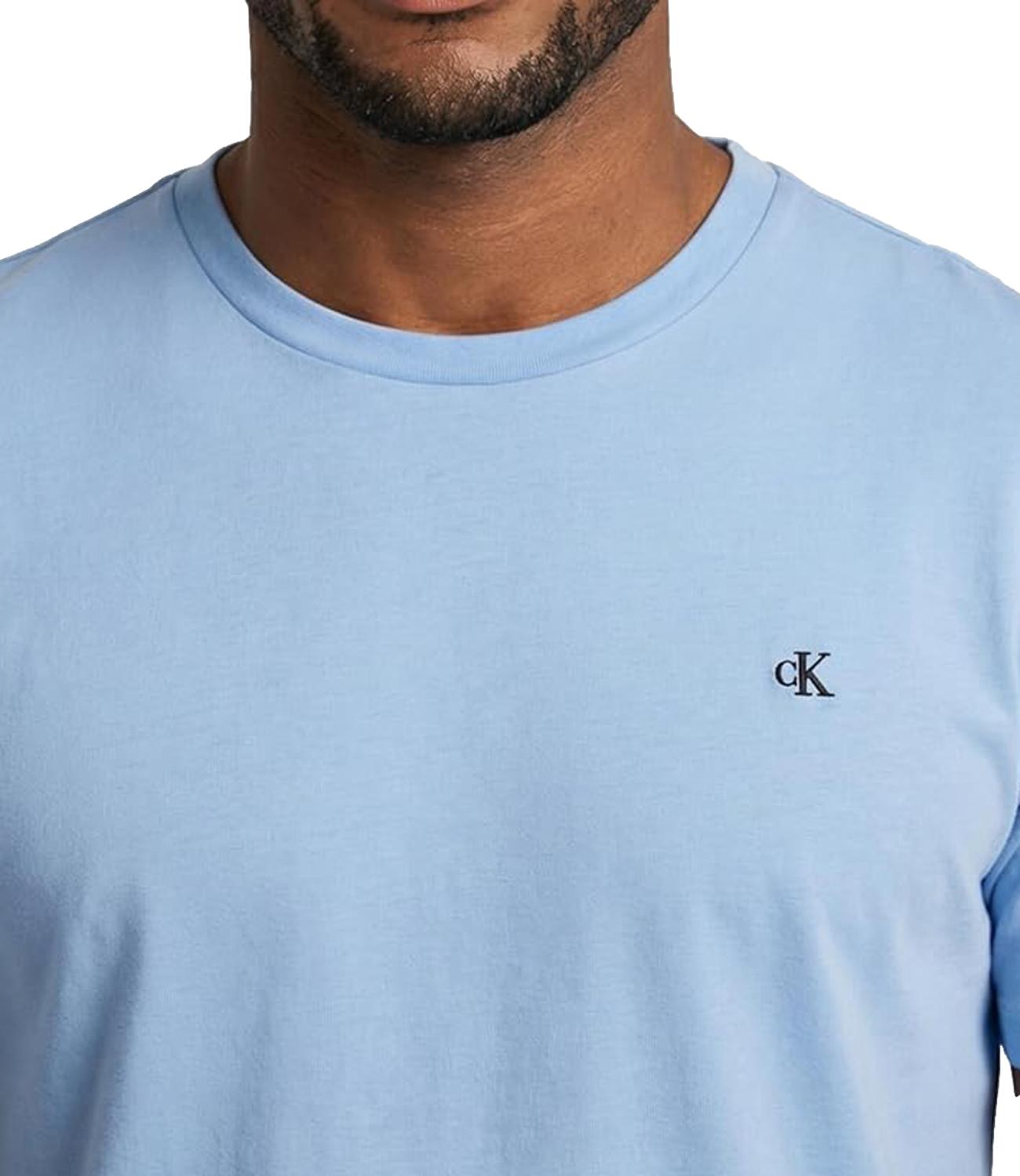 Calvin Klein T-Shirt da Uomo - C32 Blue Descent - Lv04rd254g