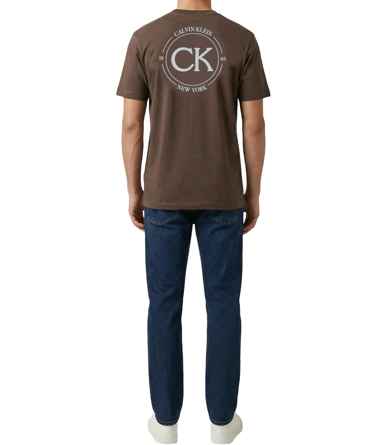 Calvin Klein T-Shirt da Uomo - 9o9 Warm Oak - Lv04re825g