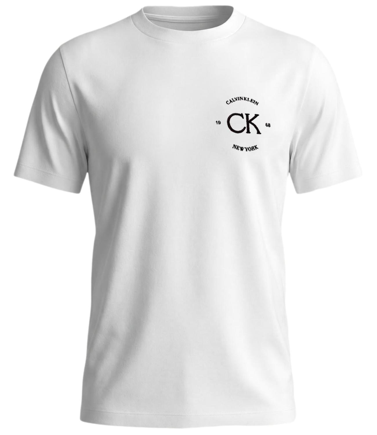 Calvin Klein T-Shirt da Uomo - Yaf Bright White - Lv04re825g