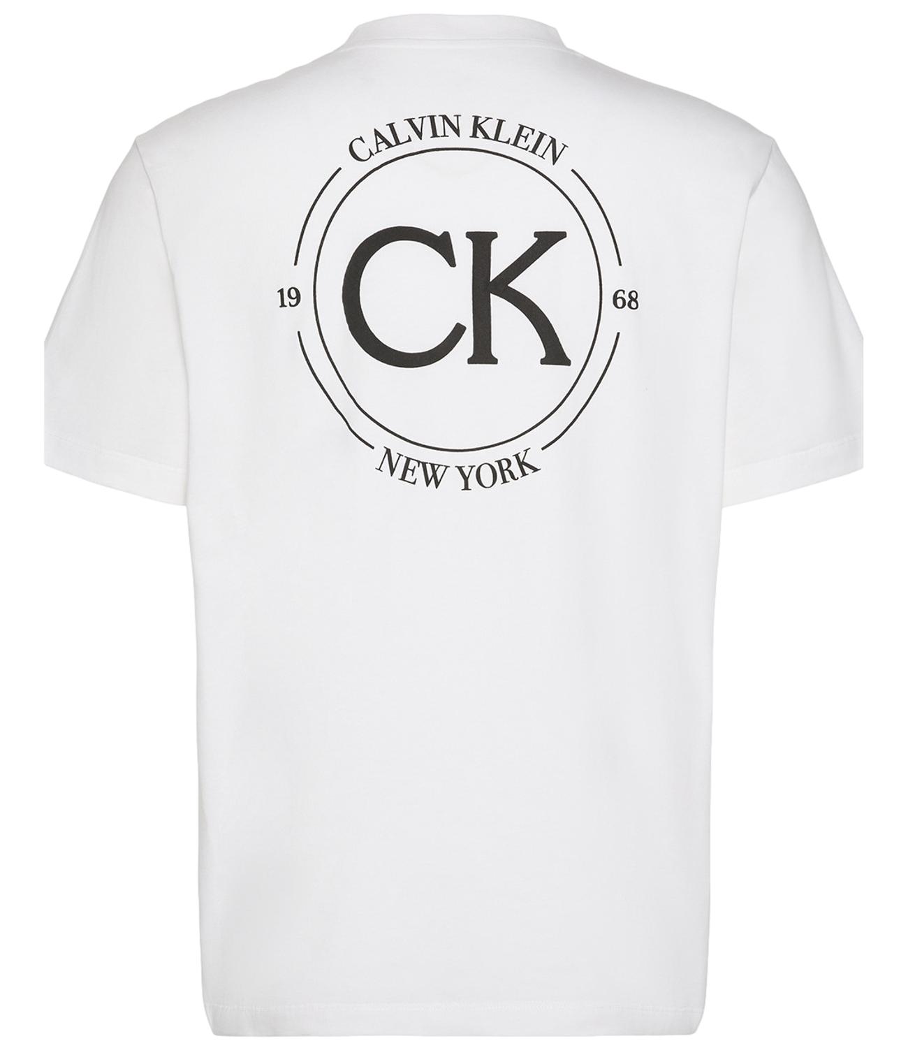 Calvin Klein T-Shirt da Uomo - Yaf Bright White - Lv04re825g