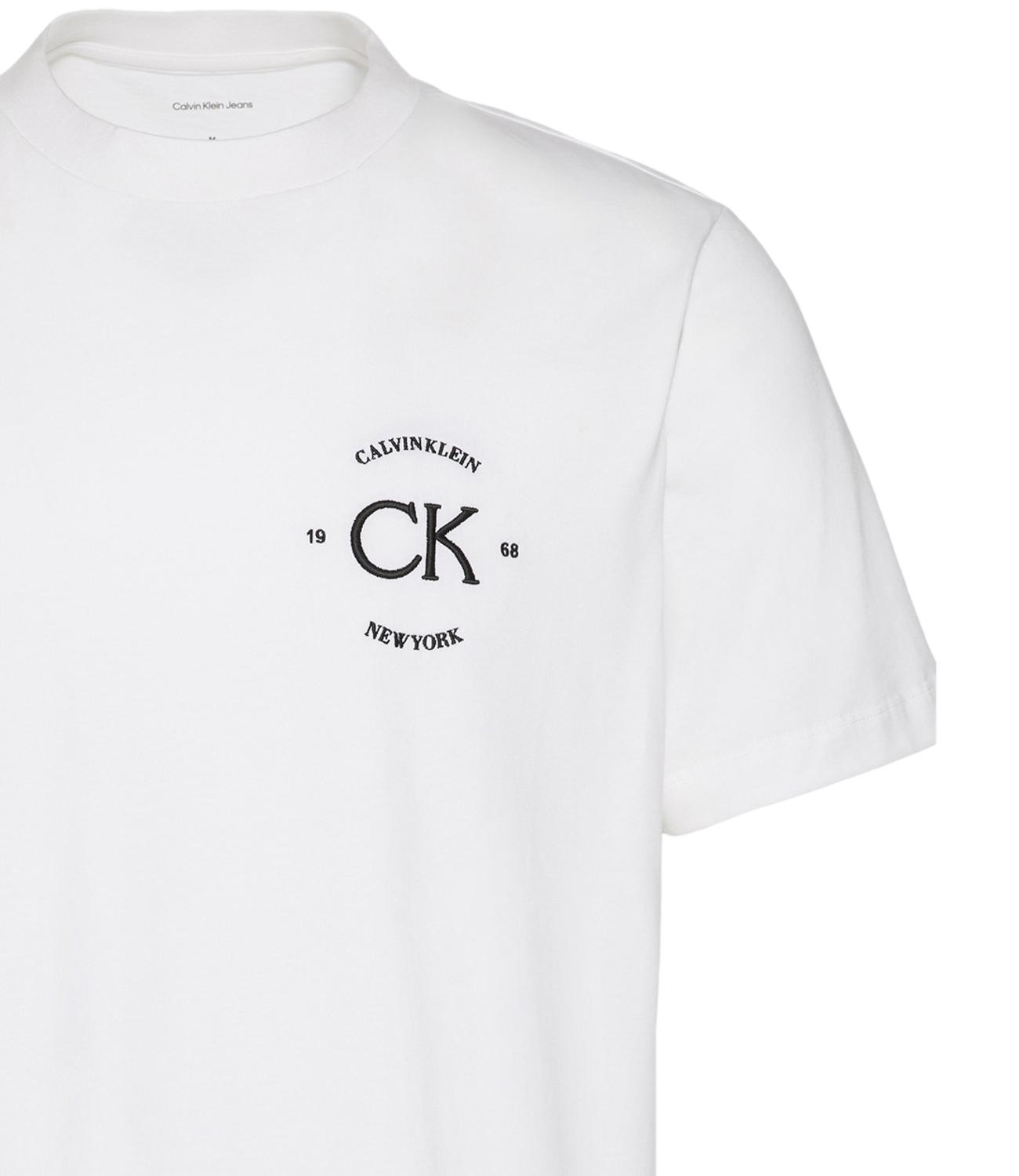Calvin Klein T-Shirt da Uomo - Yaf Bright White - Lv04re825g