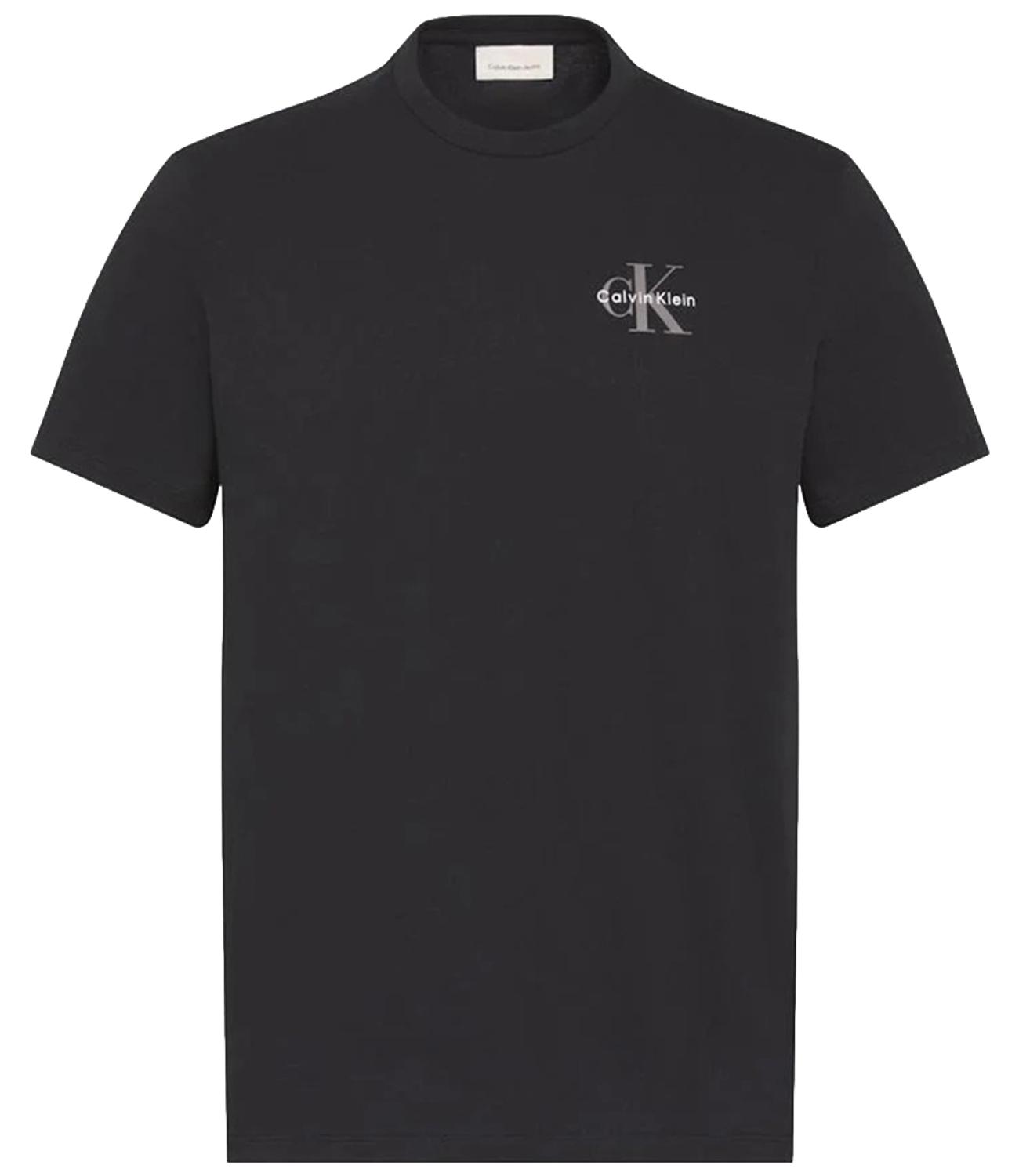 Calvin Klein T-Shirt da Uomo - Black - Lv04rf278g