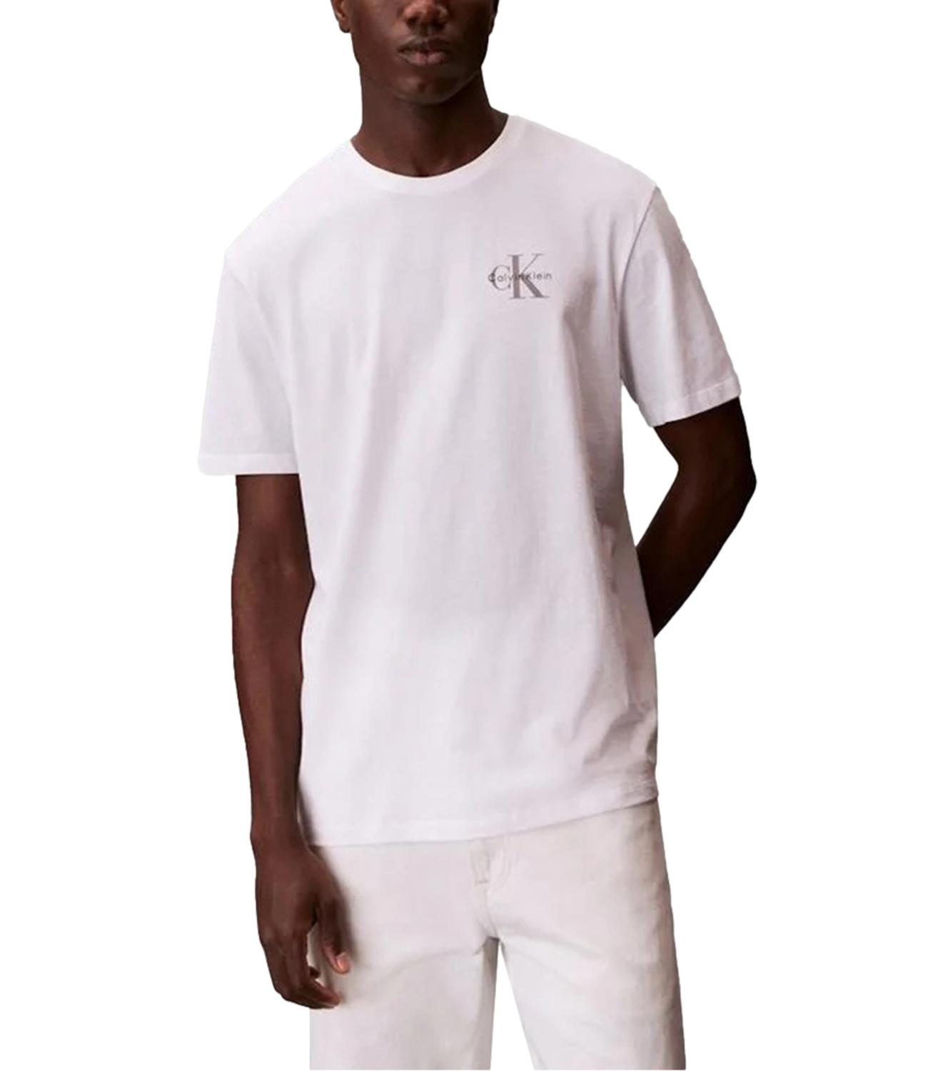 Calvin Klein T-Shirt da Uomo - Yaf Bright White - Lv04rf278g