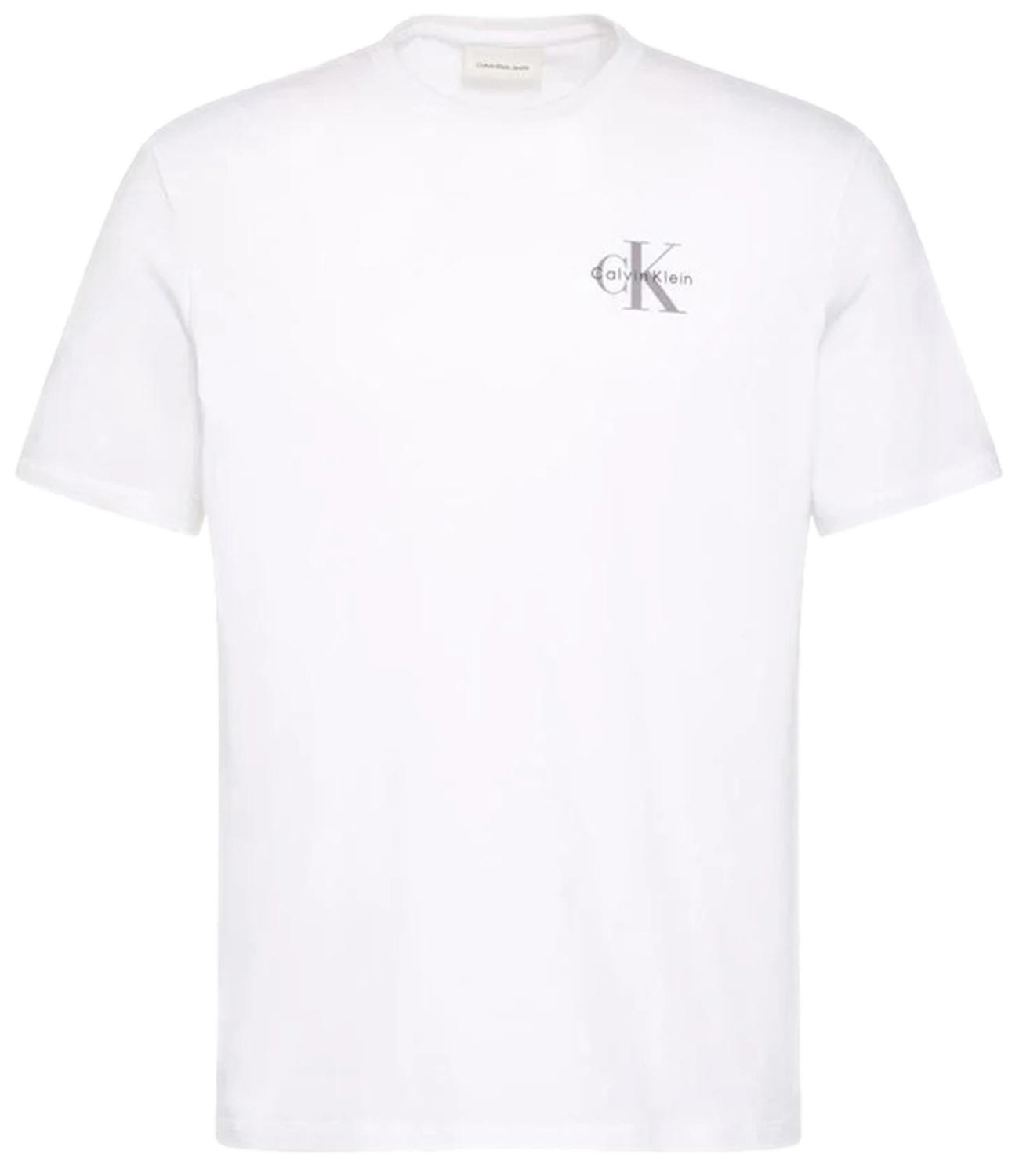 Calvin Klein T-Shirt da Uomo - Yaf Bright White - Lv04rf278g