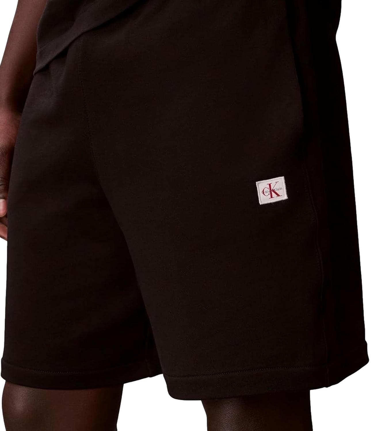 Calvin Klein Bermuda felpa da Uomo - Black - Lv04rf282g