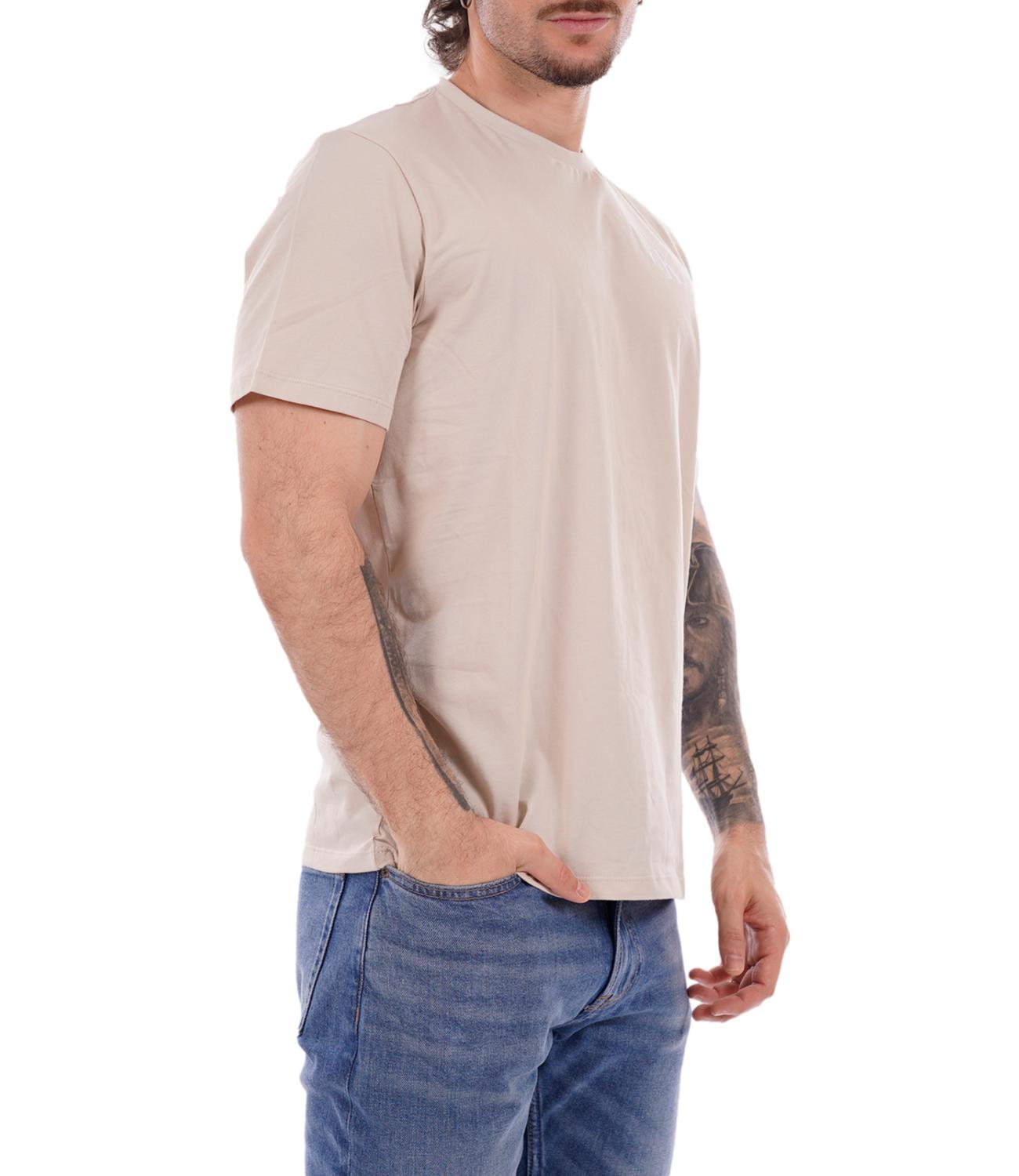 Calvin Klein T-Shirt da Uomo - 2jx Oatmeal - Lv14rf852g
