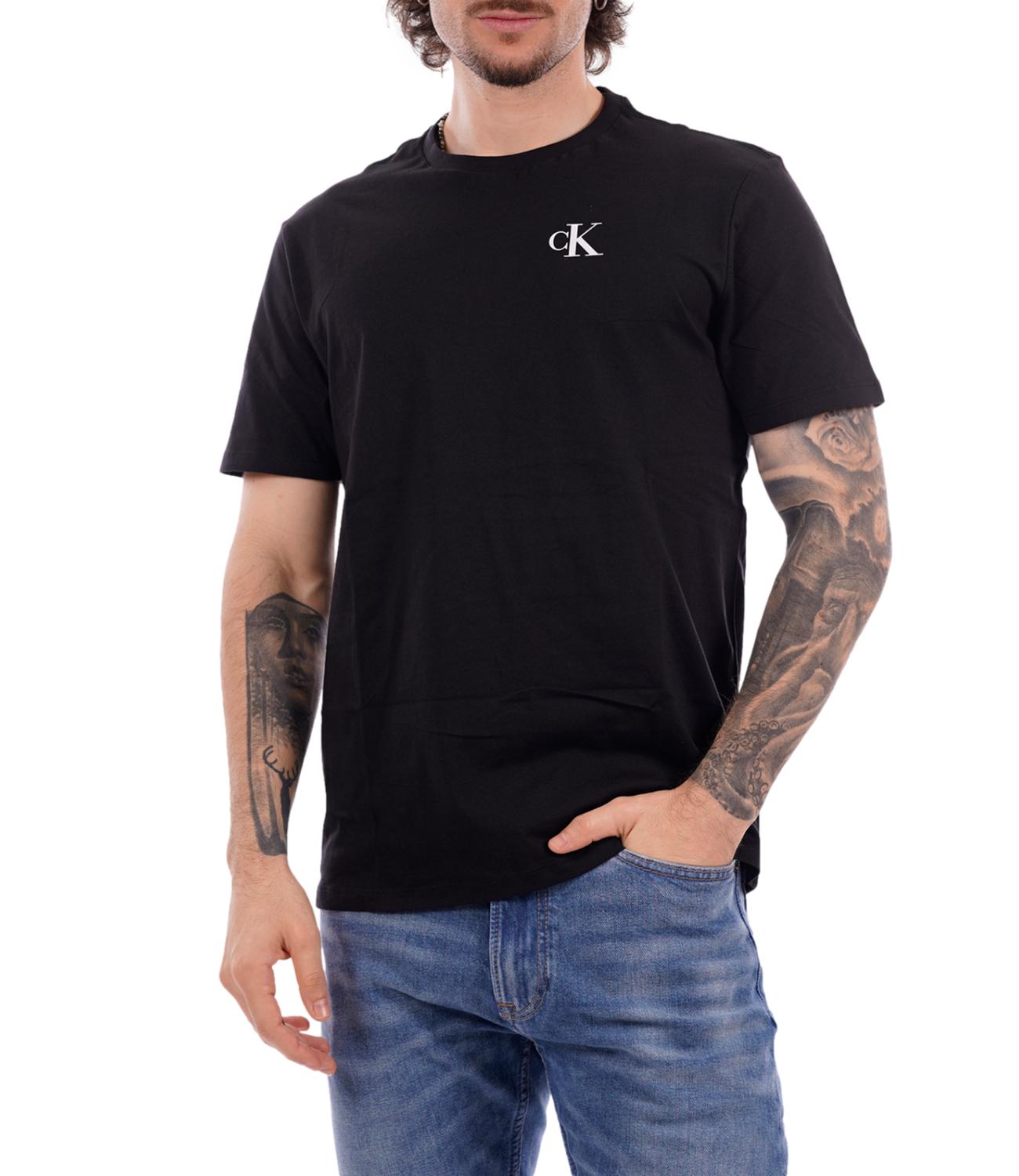 Calvin Klein T-Shirt da Uomo - Black - Lv14rf852g
