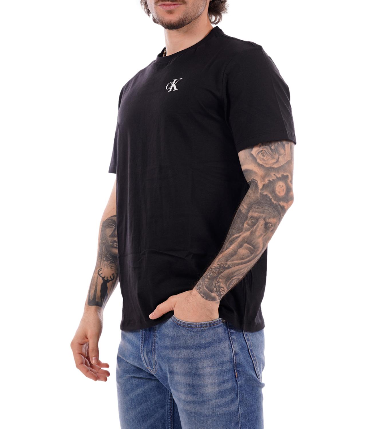 Calvin Klein T-Shirt da Uomo - Black - Lv14rf852g