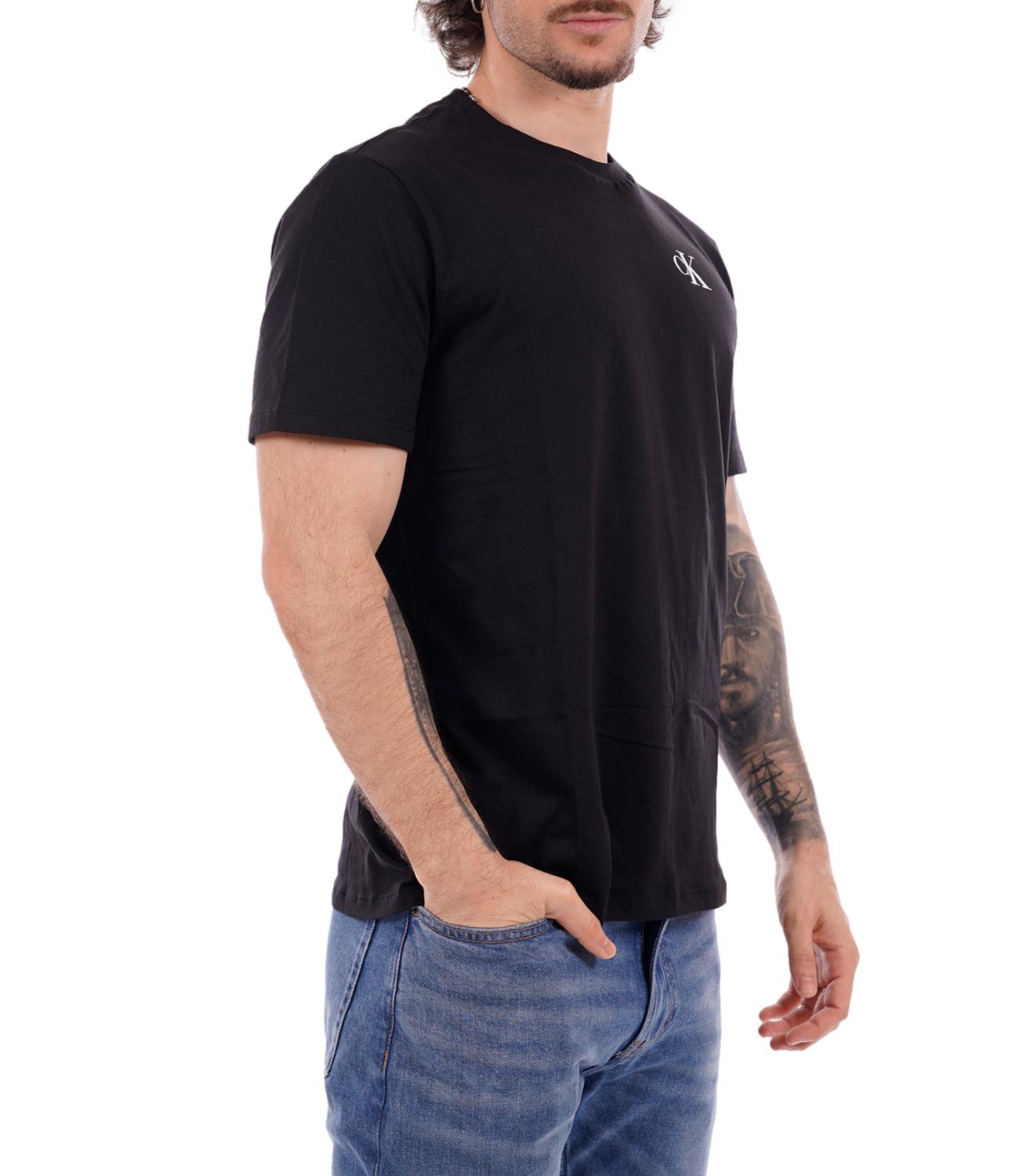 Calvin Klein T-Shirt da Uomo - Black - Lv14rf852g