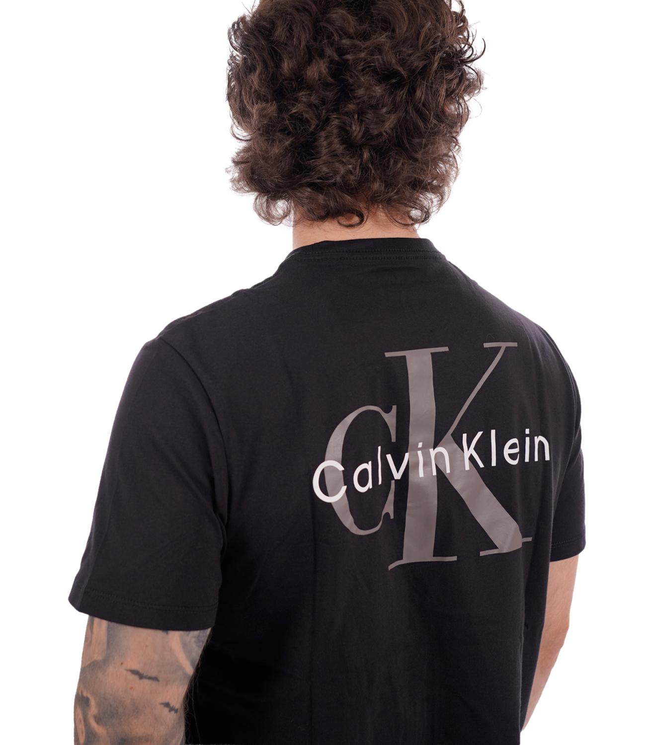 Calvin Klein T-Shirt da Uomo - Black - Lv14rf852g