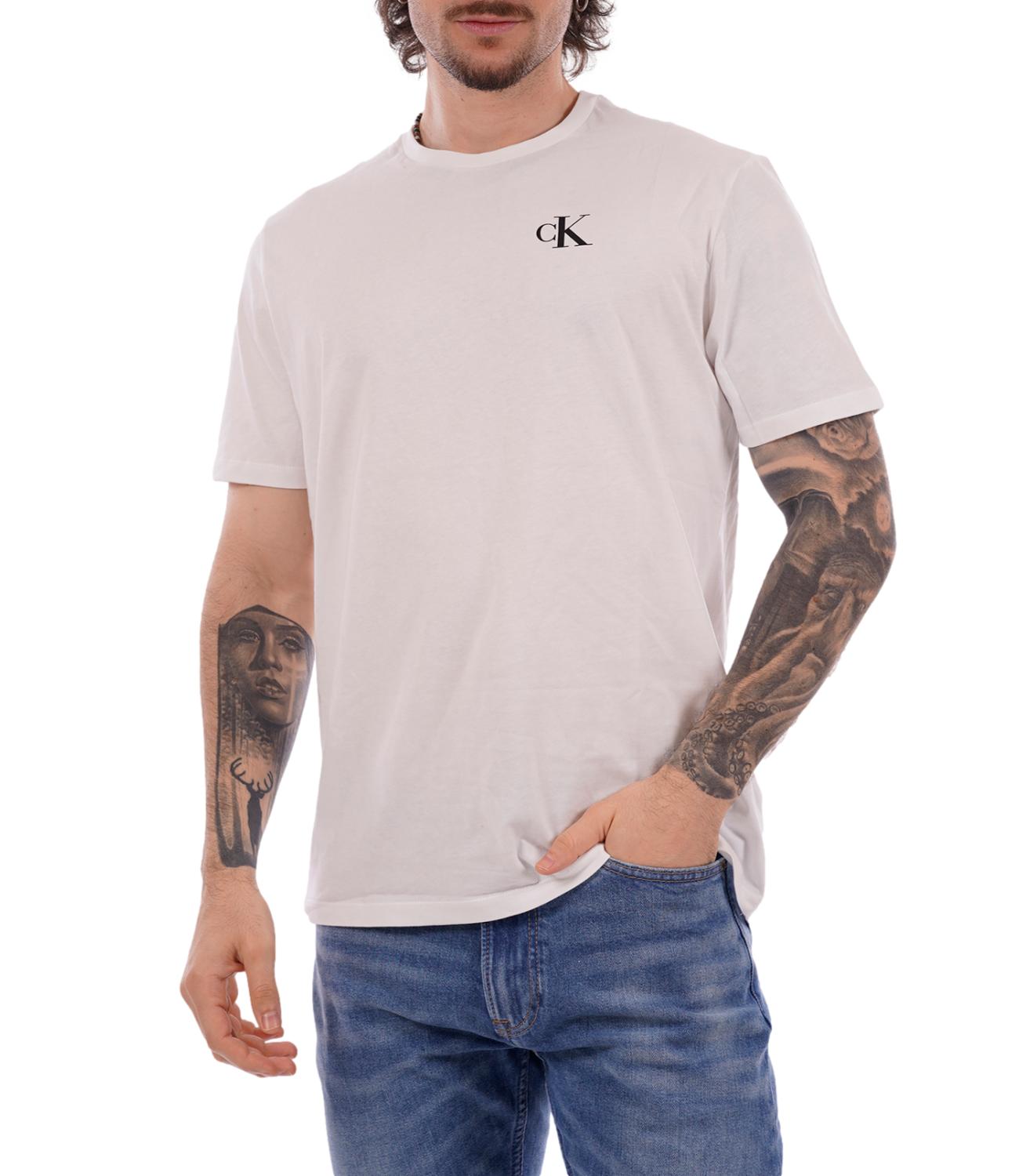 Calvin Klein T-Shirt da Uomo - Yaf Bright White - Lv14rf852g