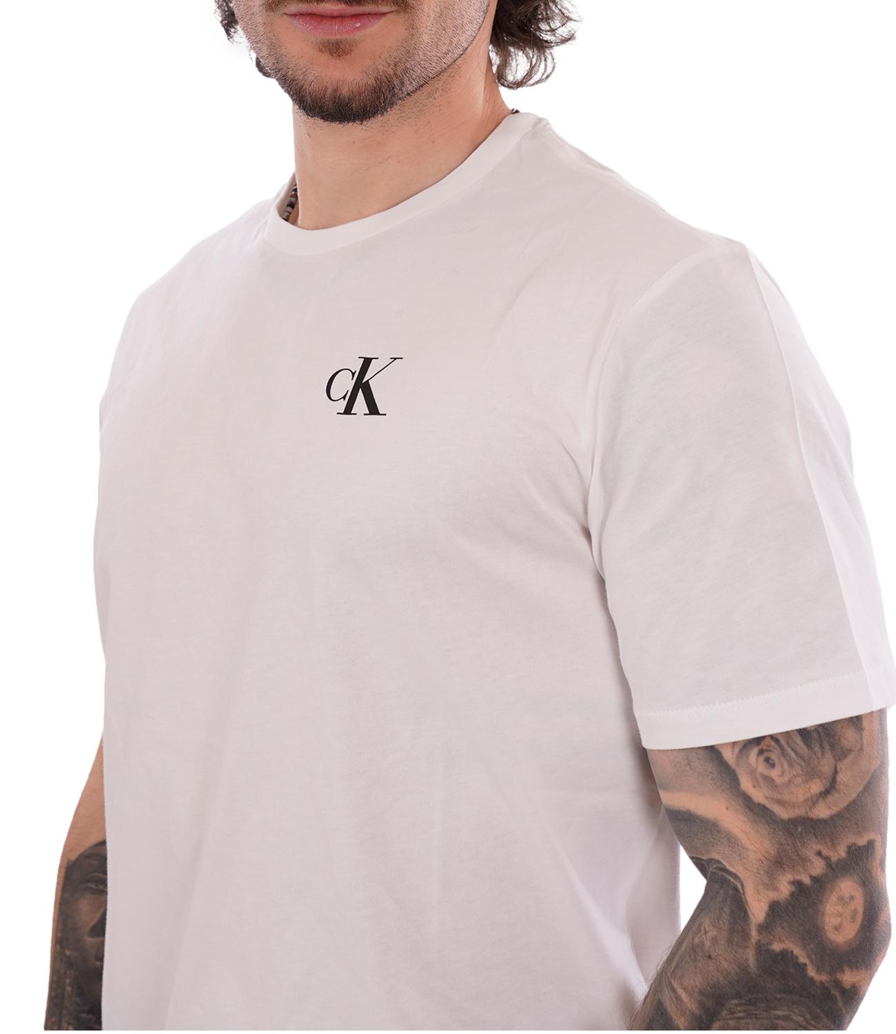 Calvin Klein T-Shirt da Uomo - Yaf Bright White - Lv14rf852g