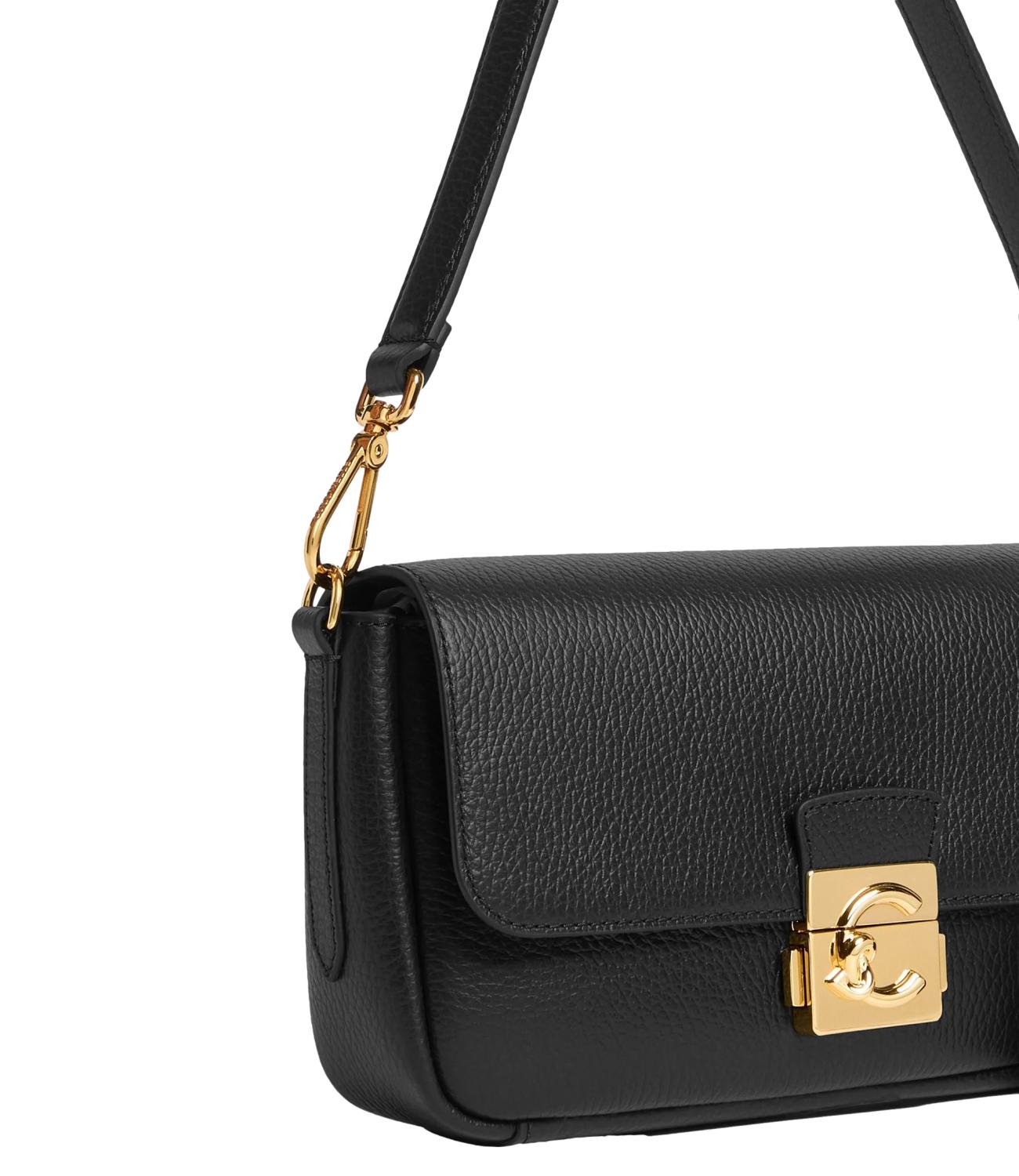 COCCINELLE borsa nera donna