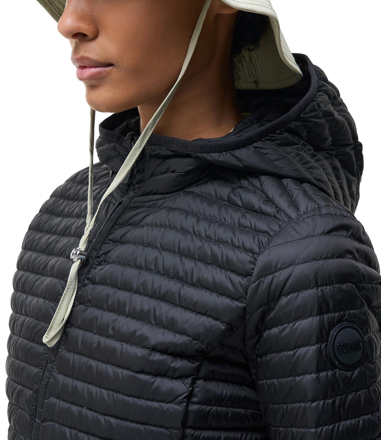 Quilted Jacket With Hood, Natural Down Light Weight