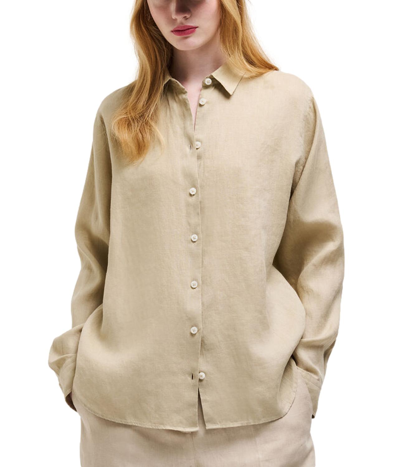 Linen Shirt donna beige colmar