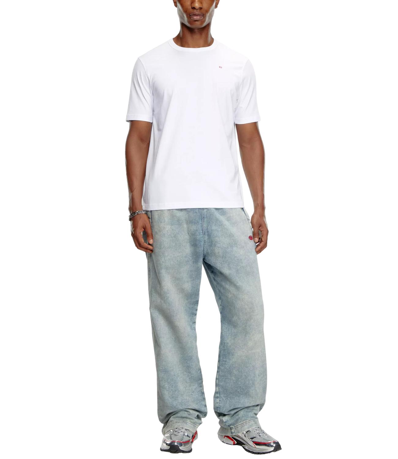 Diesel T-Shirt da Uomo - Bianco - A20198-0niax