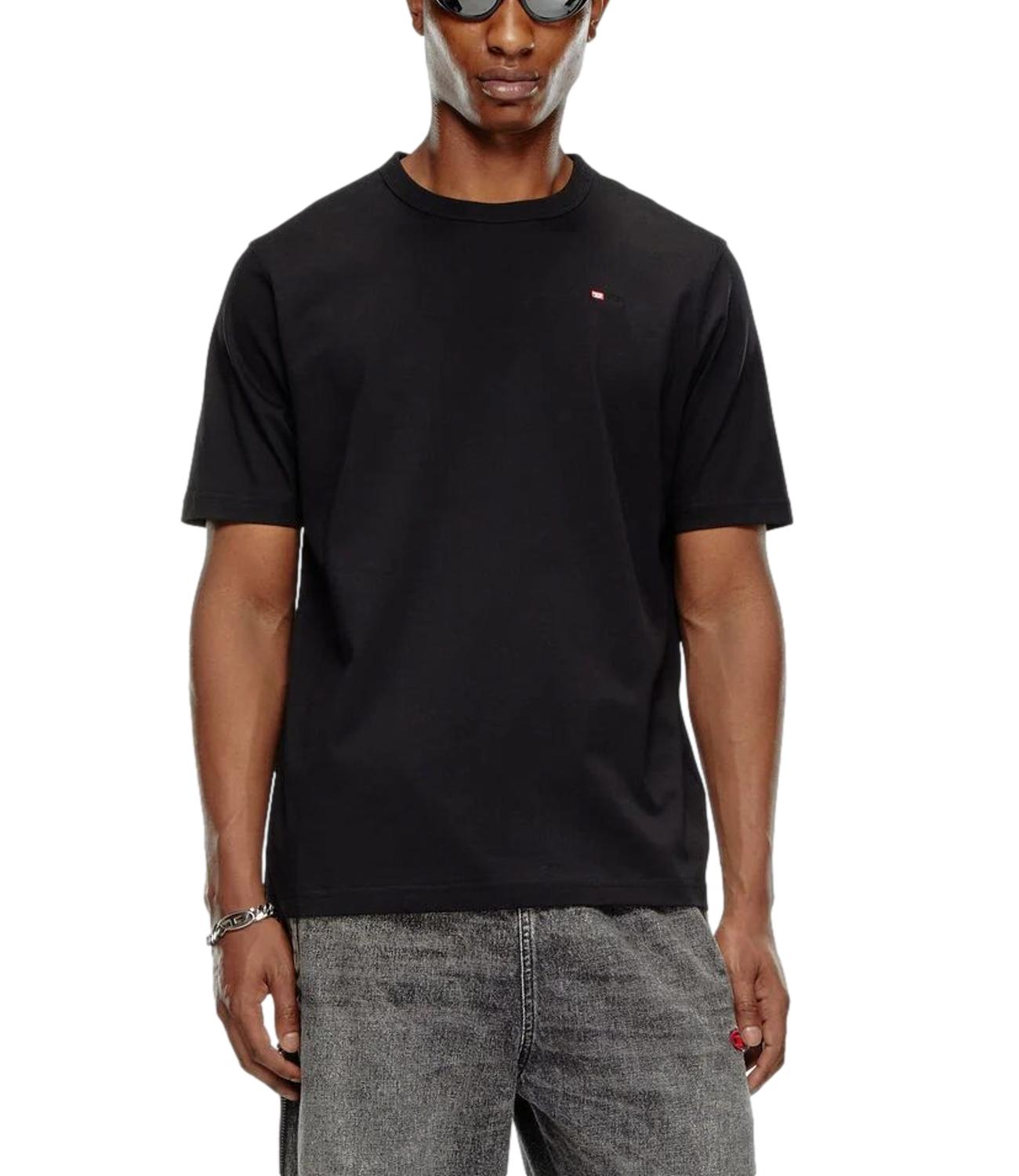 Diesel T-Shirt da Uomo - Nero - A20198-0niax