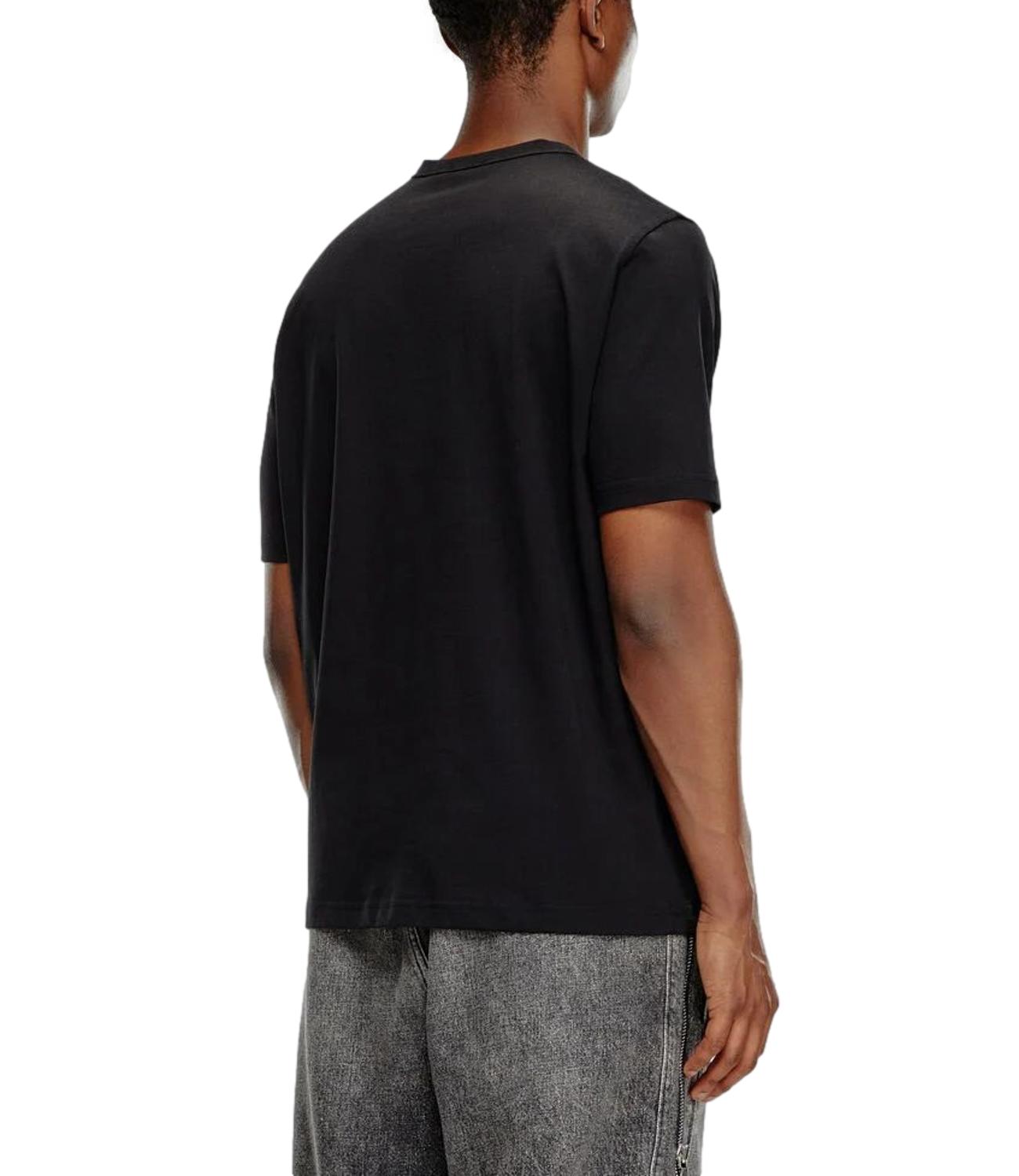 Diesel T-Shirt da Uomo - Nero - A20198-0niax