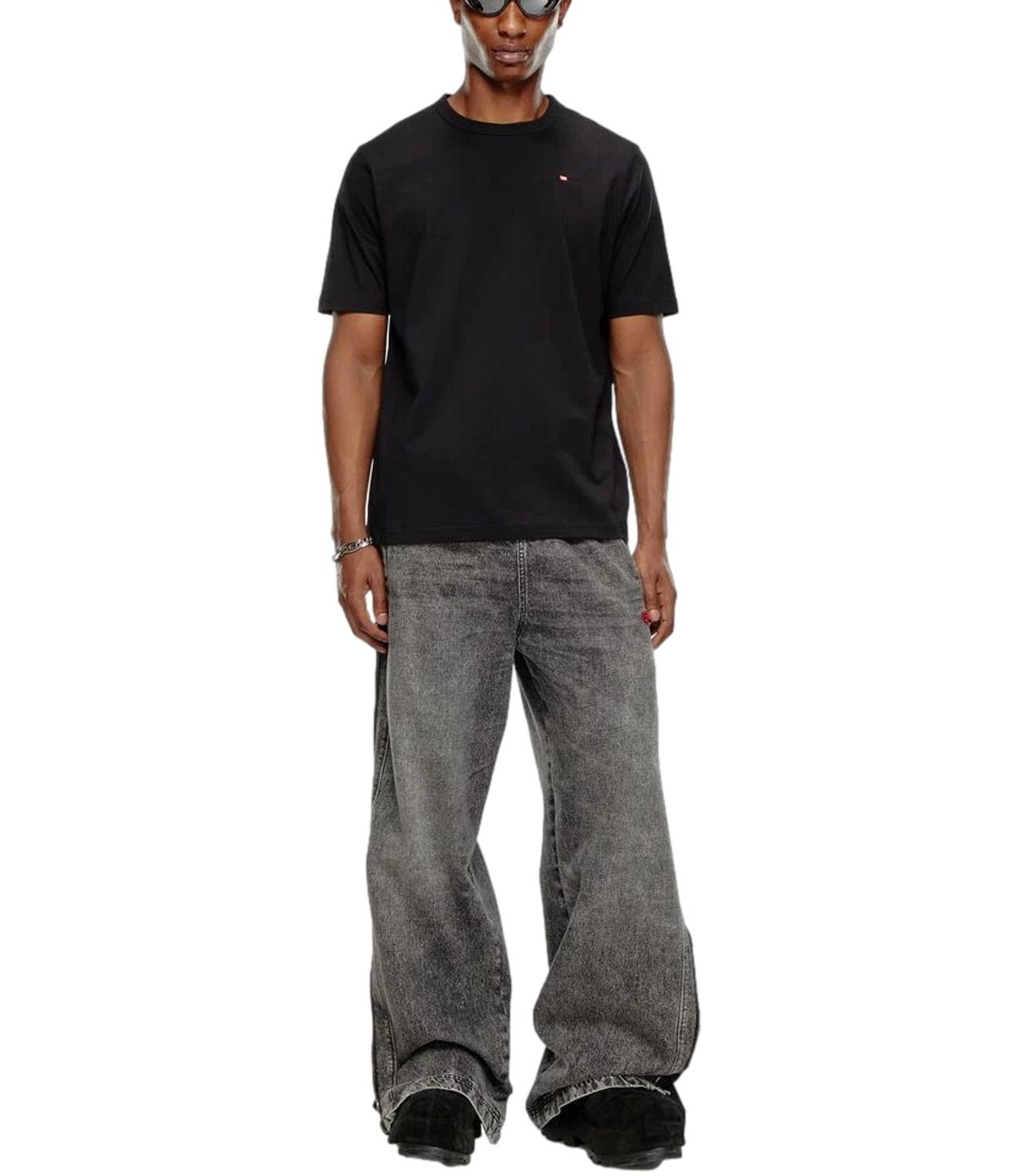 Diesel T-Shirt da Uomo - Nero - A20198-0niax