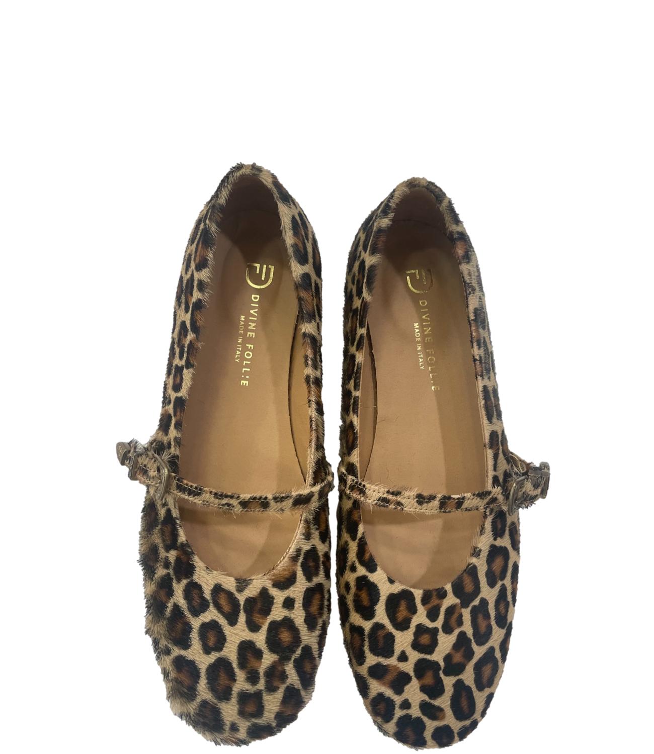Divine Follie Ballerina Maculato Miele Donna