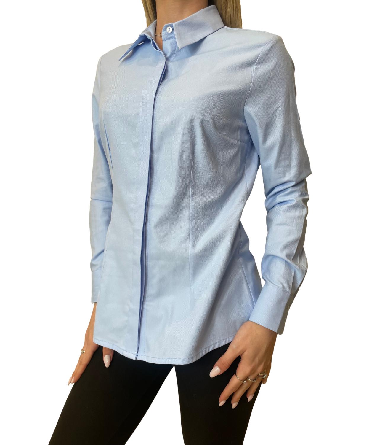 Dixie Camicia Slim Celeste Donna