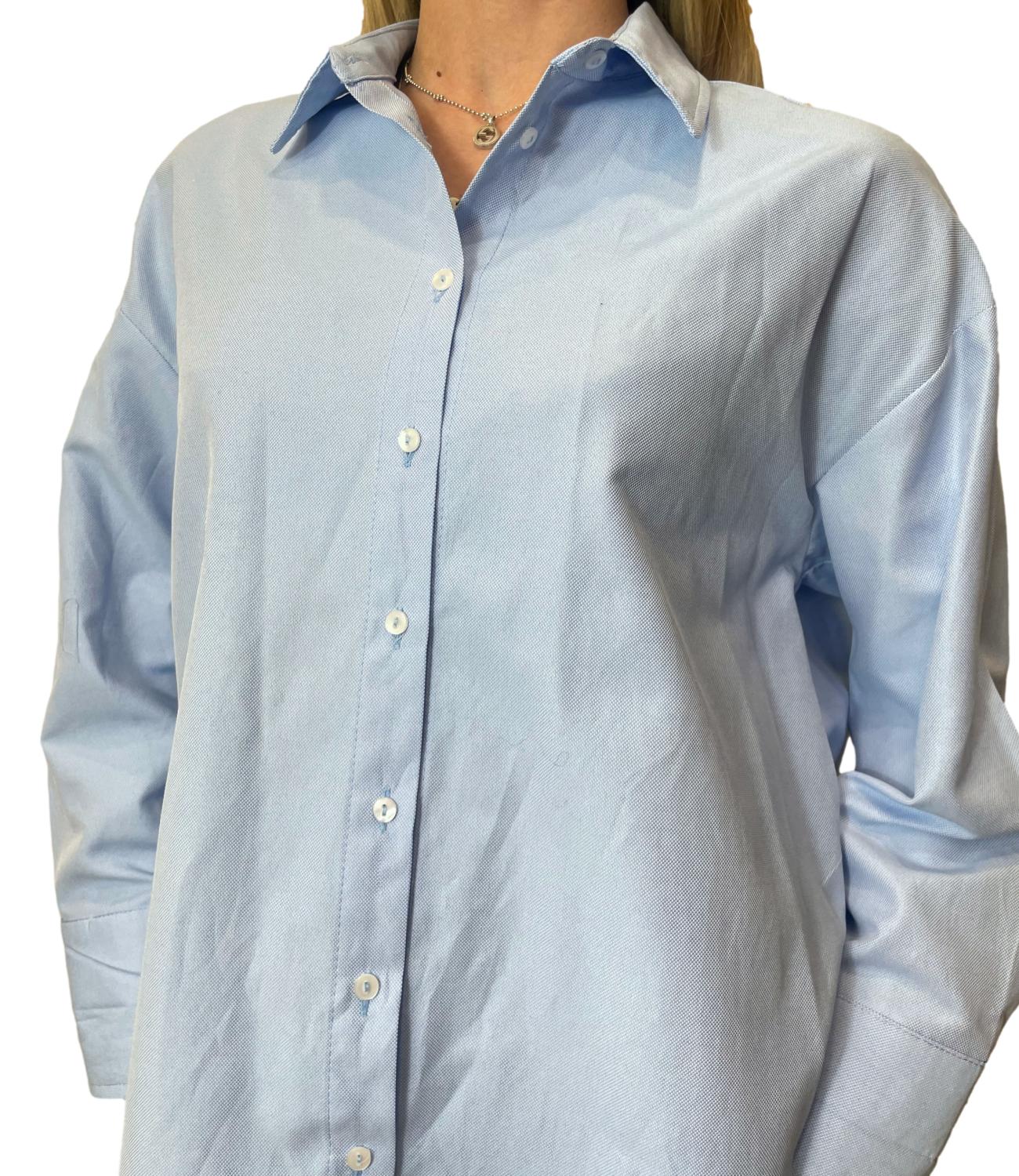 Dixie Camicia da Donna - Celeste - C881a047