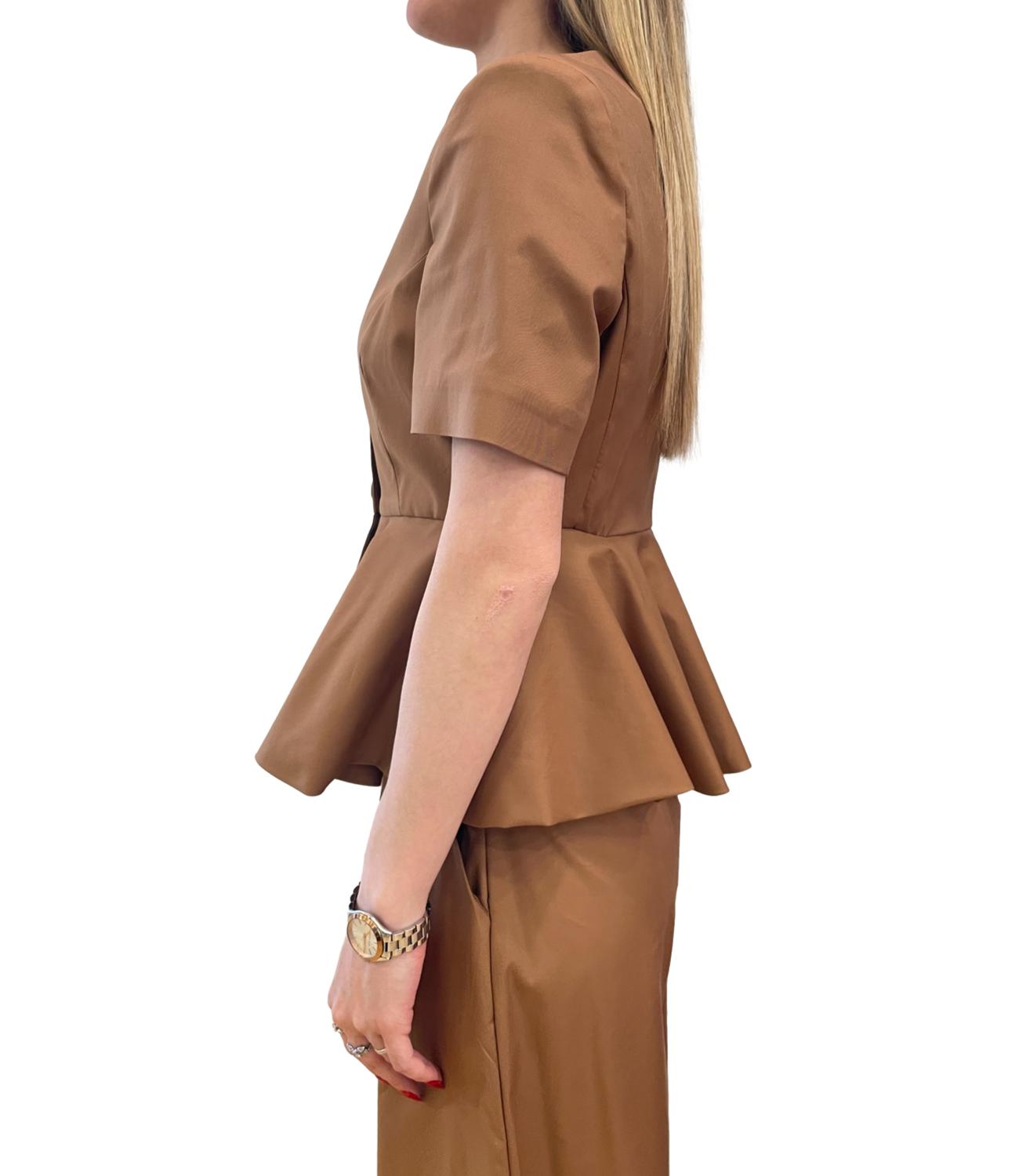 DIXIE giacca cognac donna