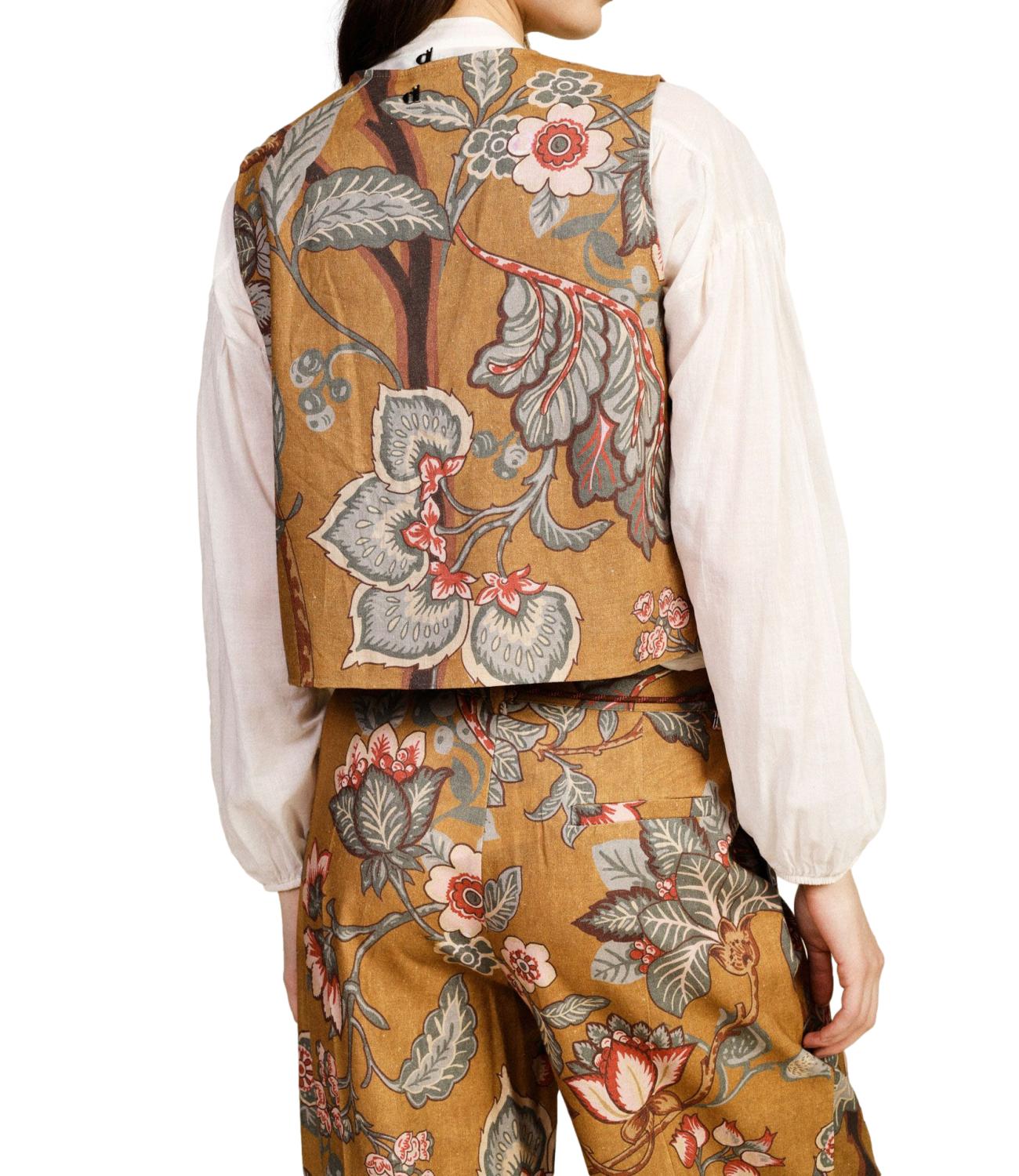 Dixie Gilet Multicolor Donna