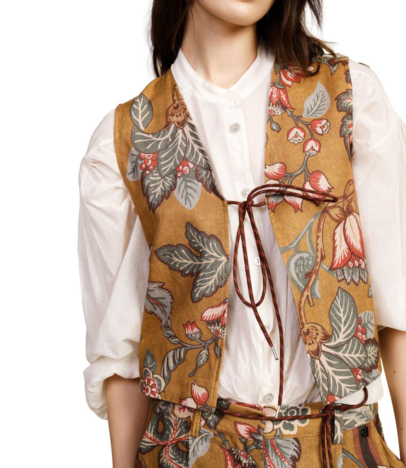 Dixie Gilet Multicolor Donna