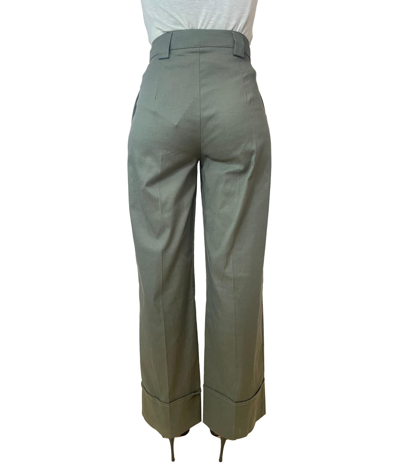 Dixie Pantalone Militare Donna