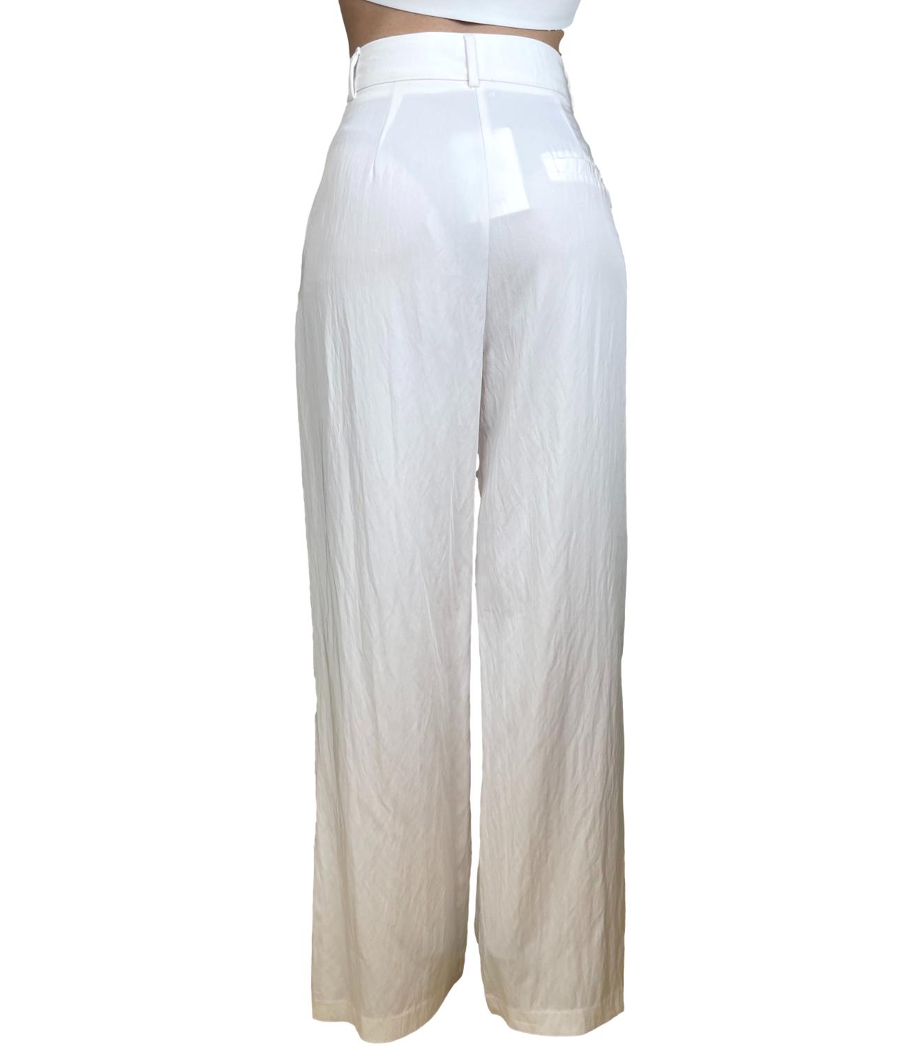 Dixie Pantalone Bianco Donna
