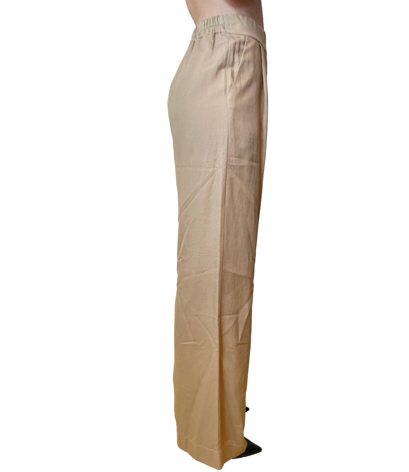 Dixie Pantalone Camel Donna