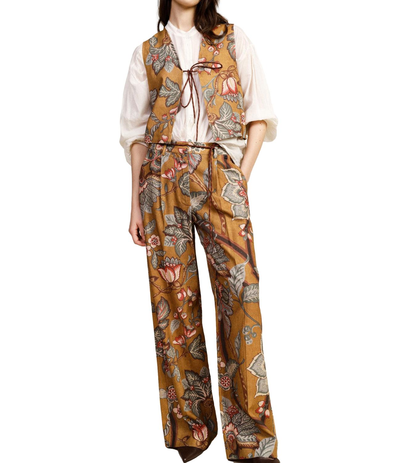 Dixie Pantalone Multicolor Donna
