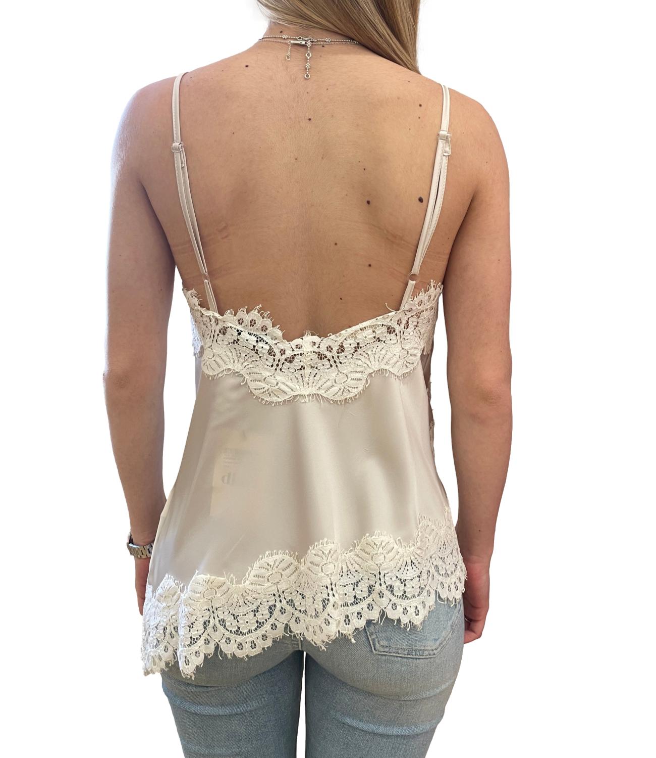 Dixie Canotta Burro Donna