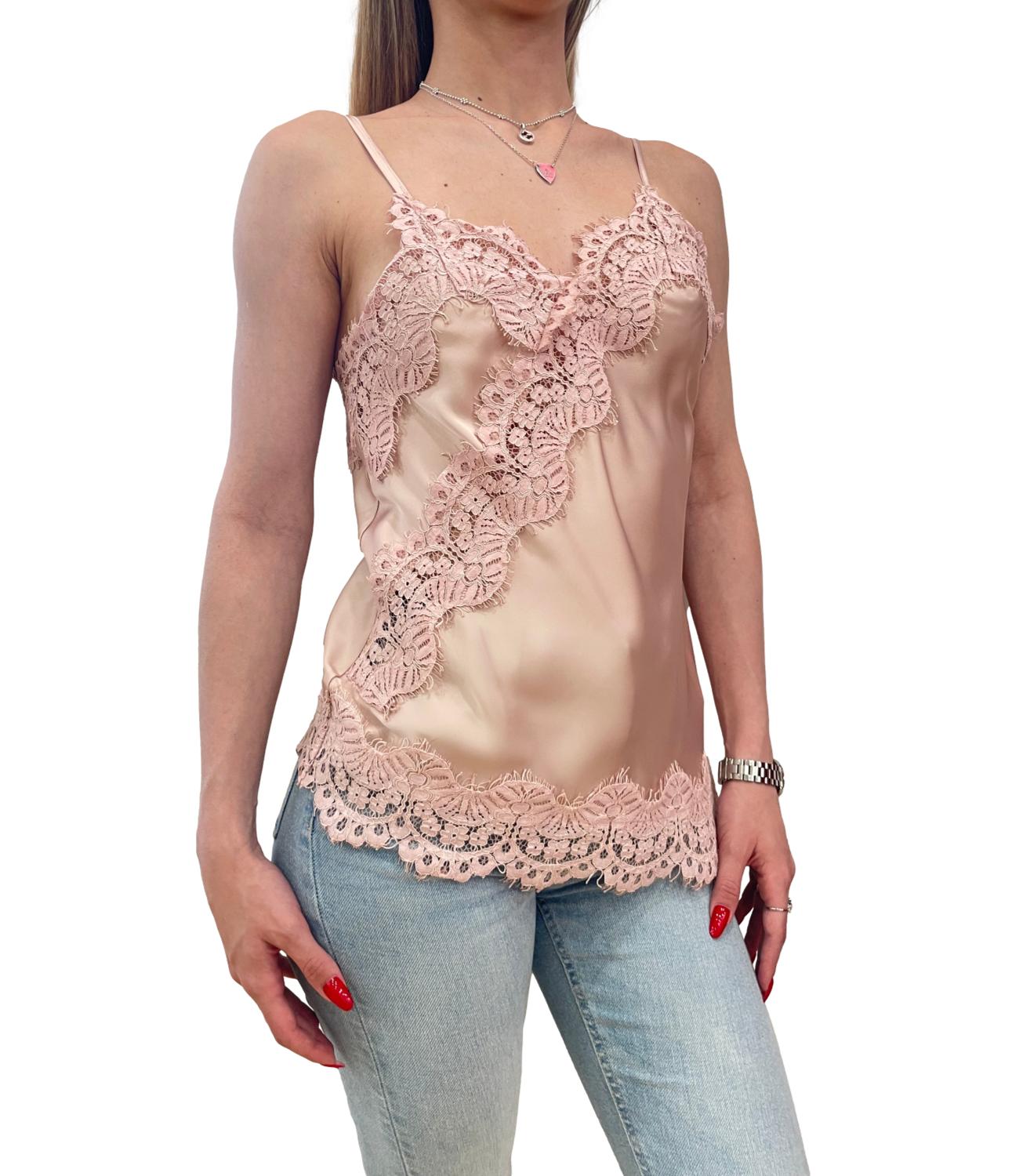Dixie Canotta Rosa Donna