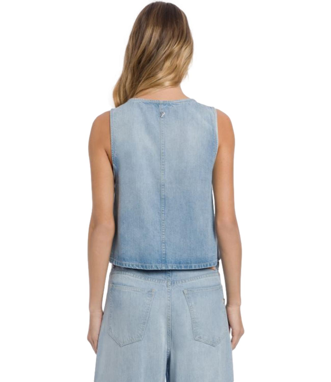 Dondup Top da Donna - Blu