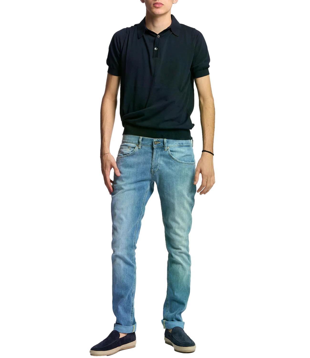 Dondup Jeans George skinny blu chiaro